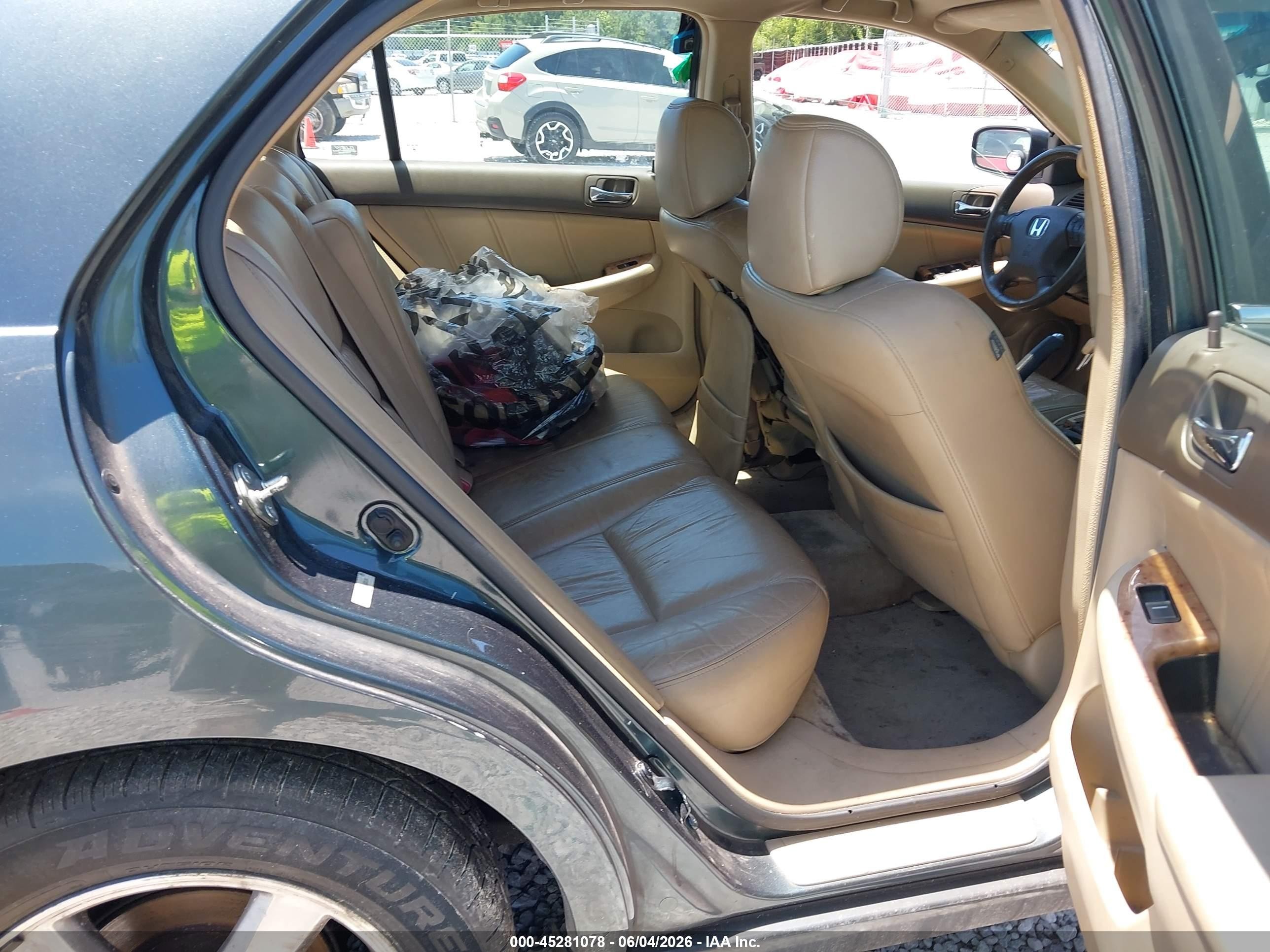 2004 Honda Accord 2.4 Ex Green vin: 1HGCM56834A088104