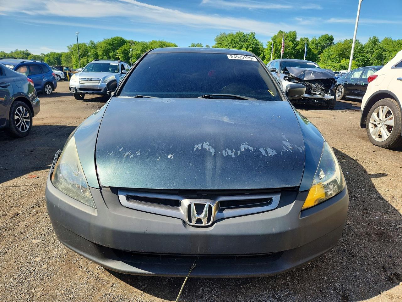 2004 Honda Accord Ex Gray vin: 1HGCM56834A095103