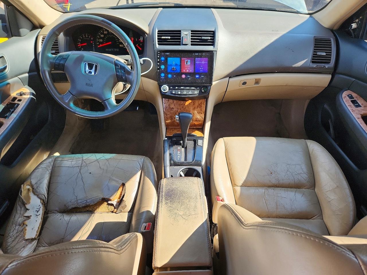 2004 Honda Accord Ex Gray vin: 1HGCM56834A095103