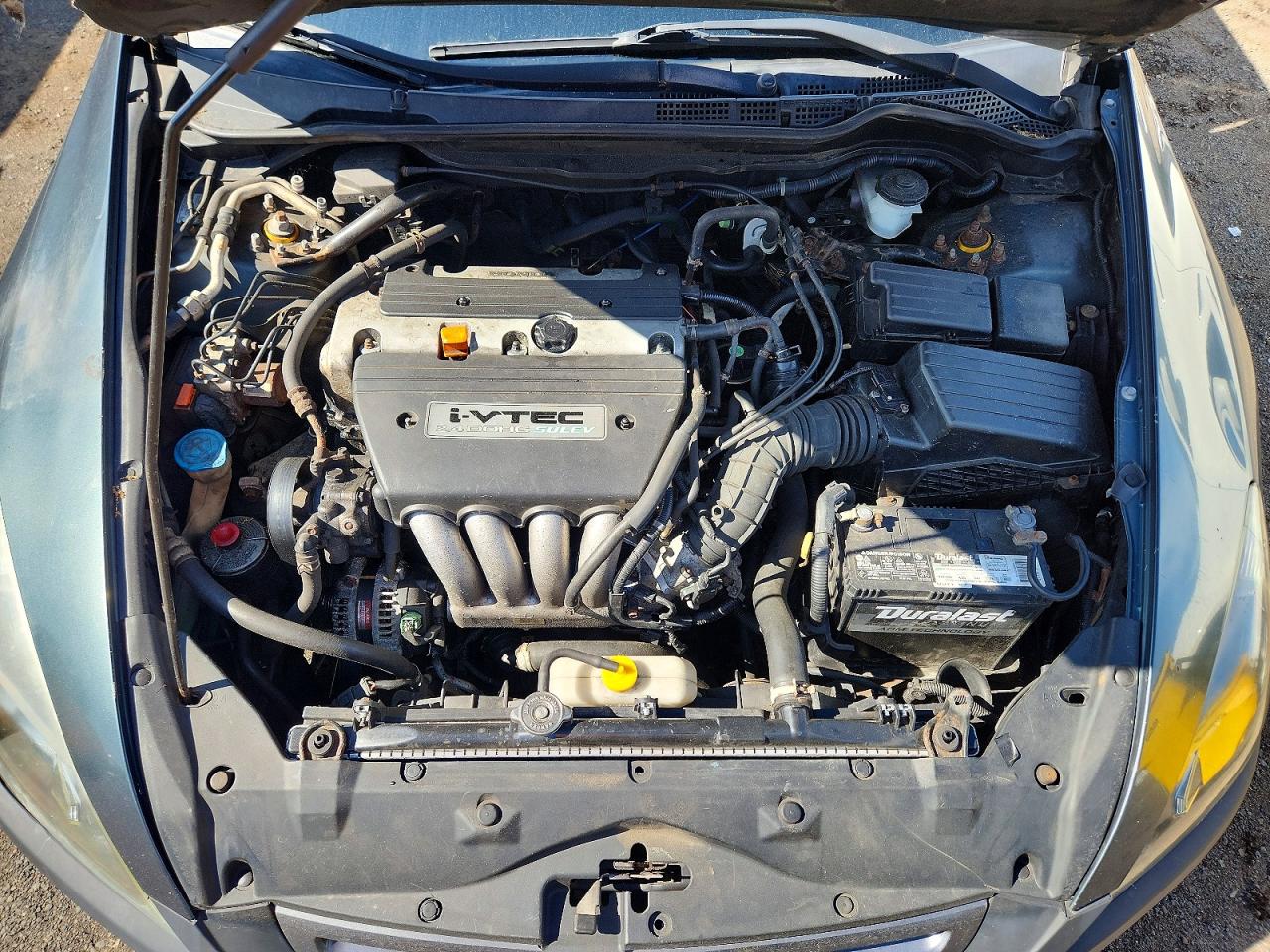 2004 Honda Accord Ex Gray vin: 1HGCM56834A095103