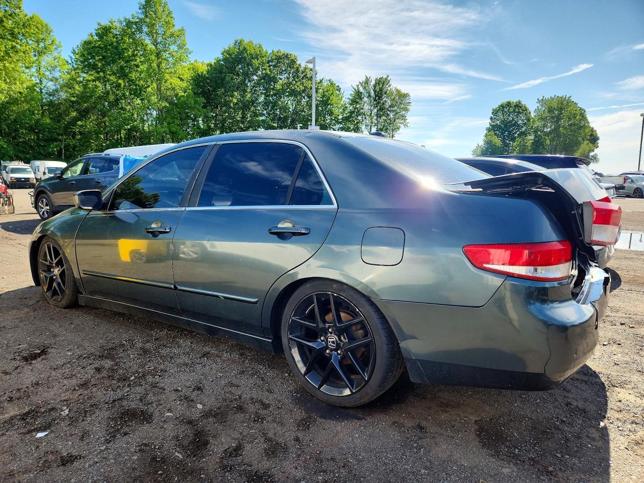 2004 Honda Accord Ex Gray vin: 1HGCM56834A095103