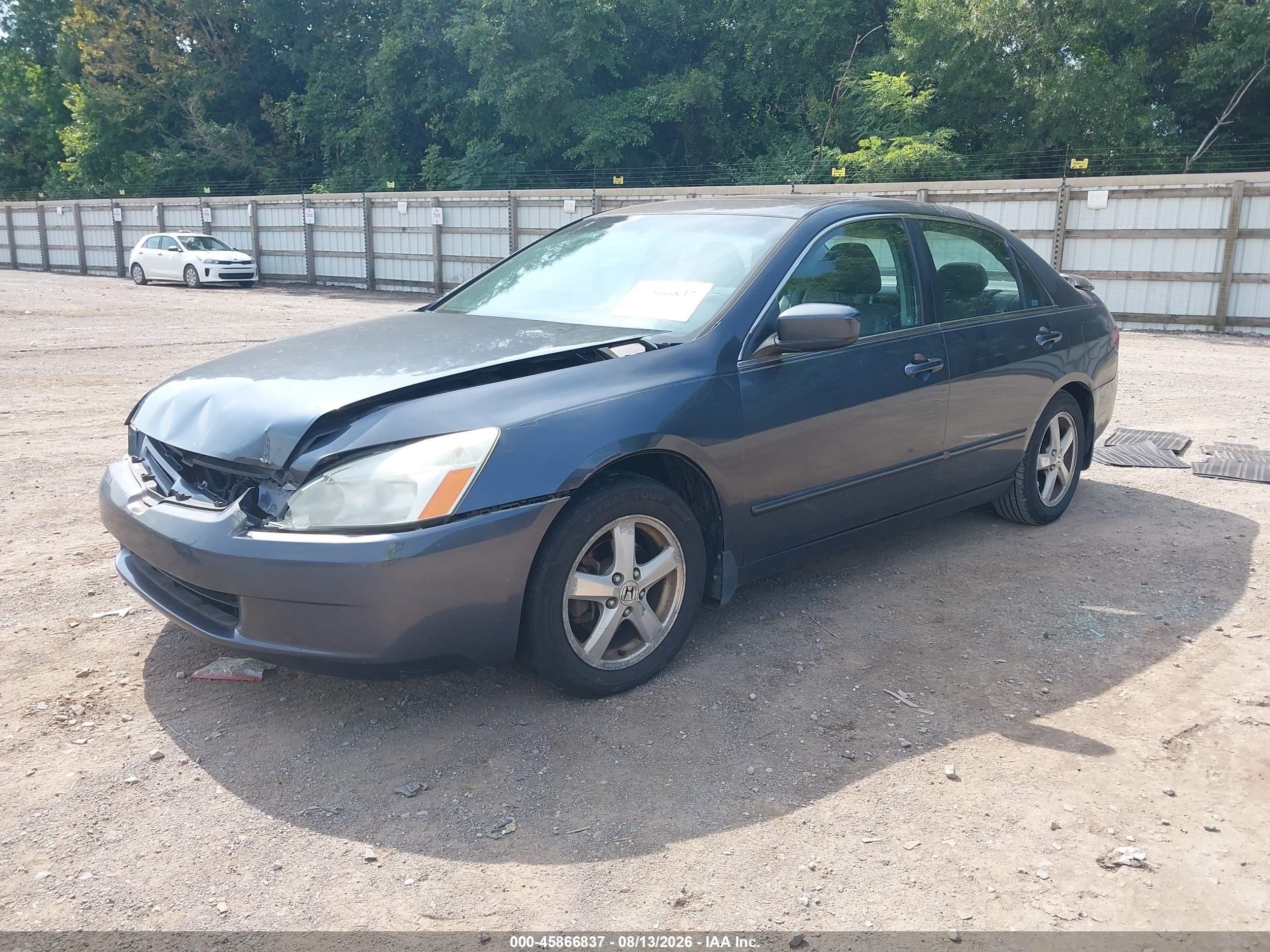 2005 Honda Accord 2.4 Ex Gray vin: 1HGCM56835A001027