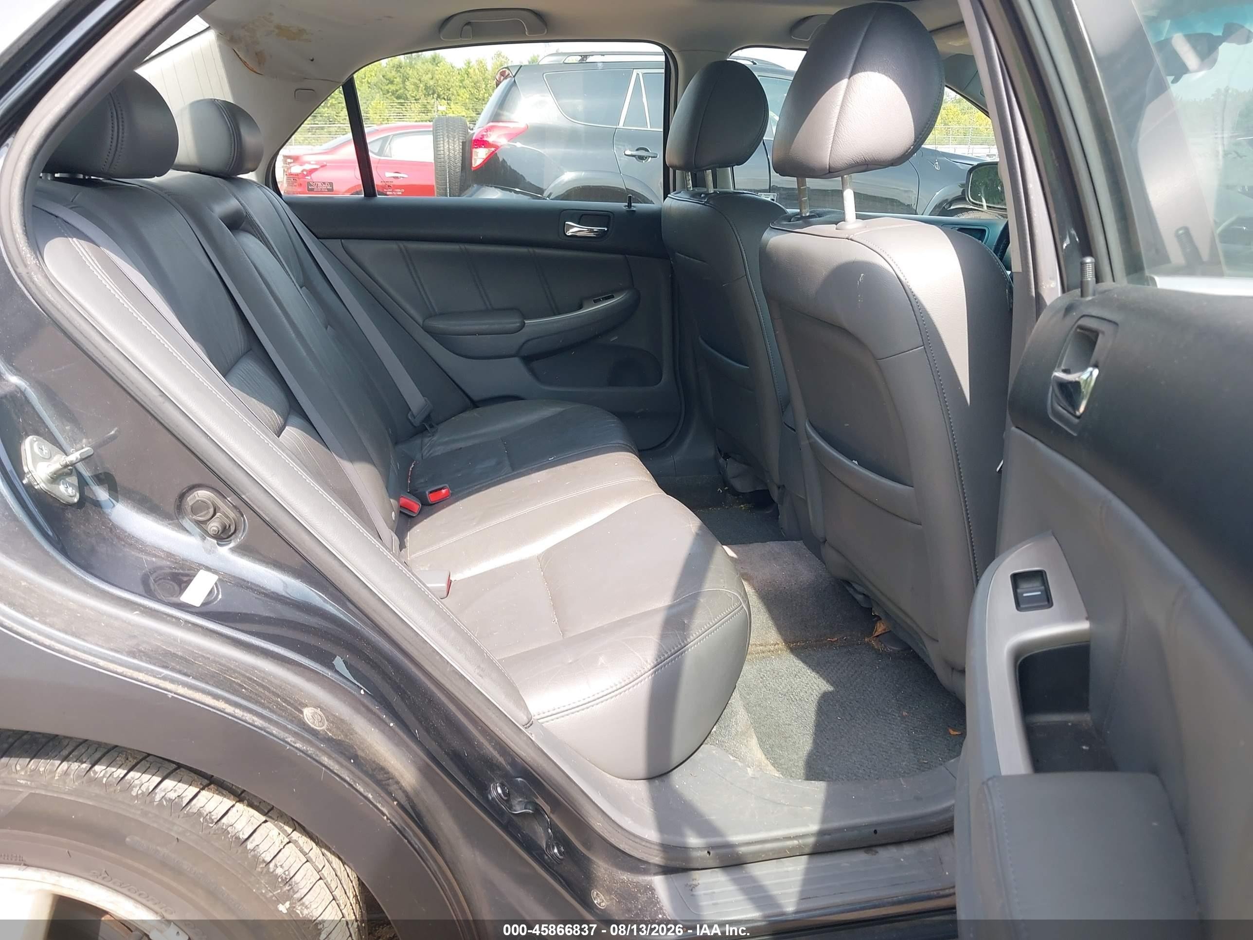 2005 Honda Accord 2.4 Ex Gray vin: 1HGCM56835A001027