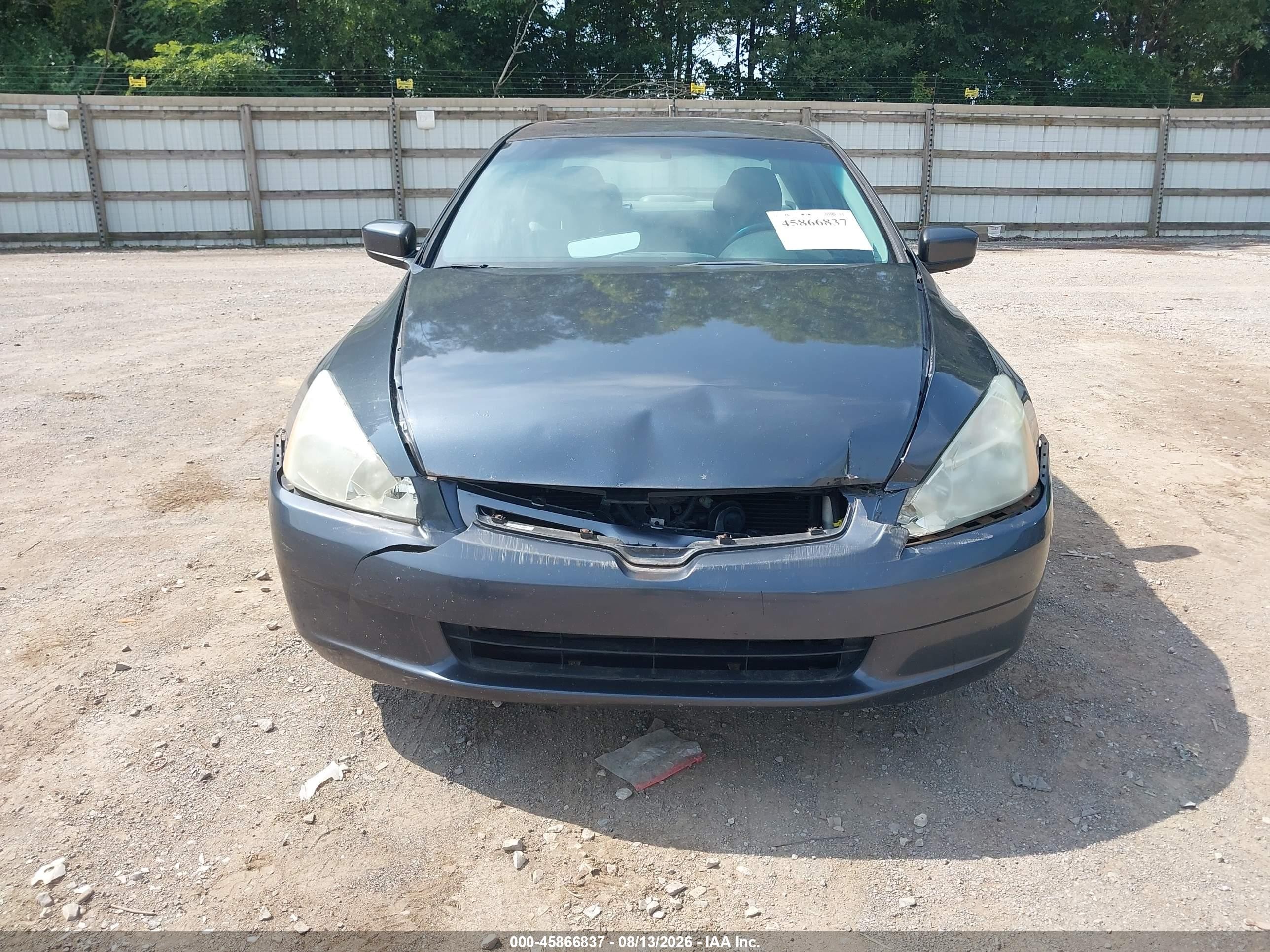 2005 Honda Accord 2.4 Ex Gray vin: 1HGCM56835A001027