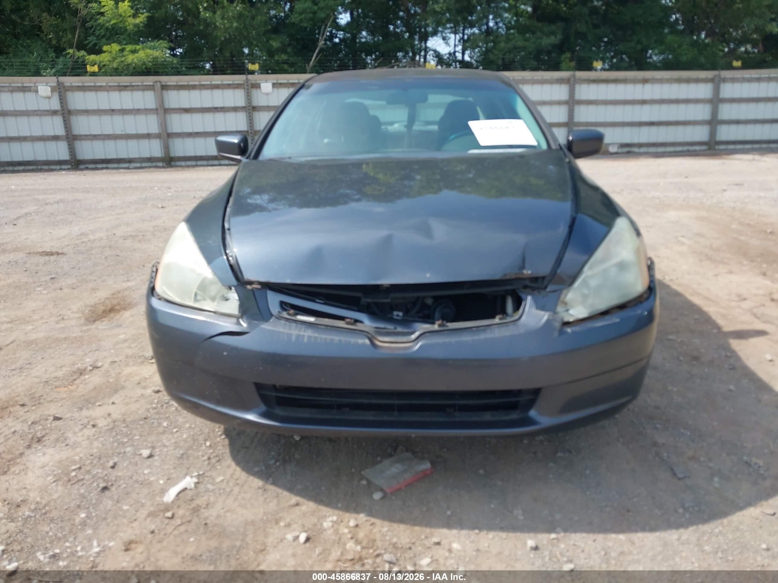 2005 Honda Accord 2.4 Ex Gray vin: 1HGCM56835A001027
