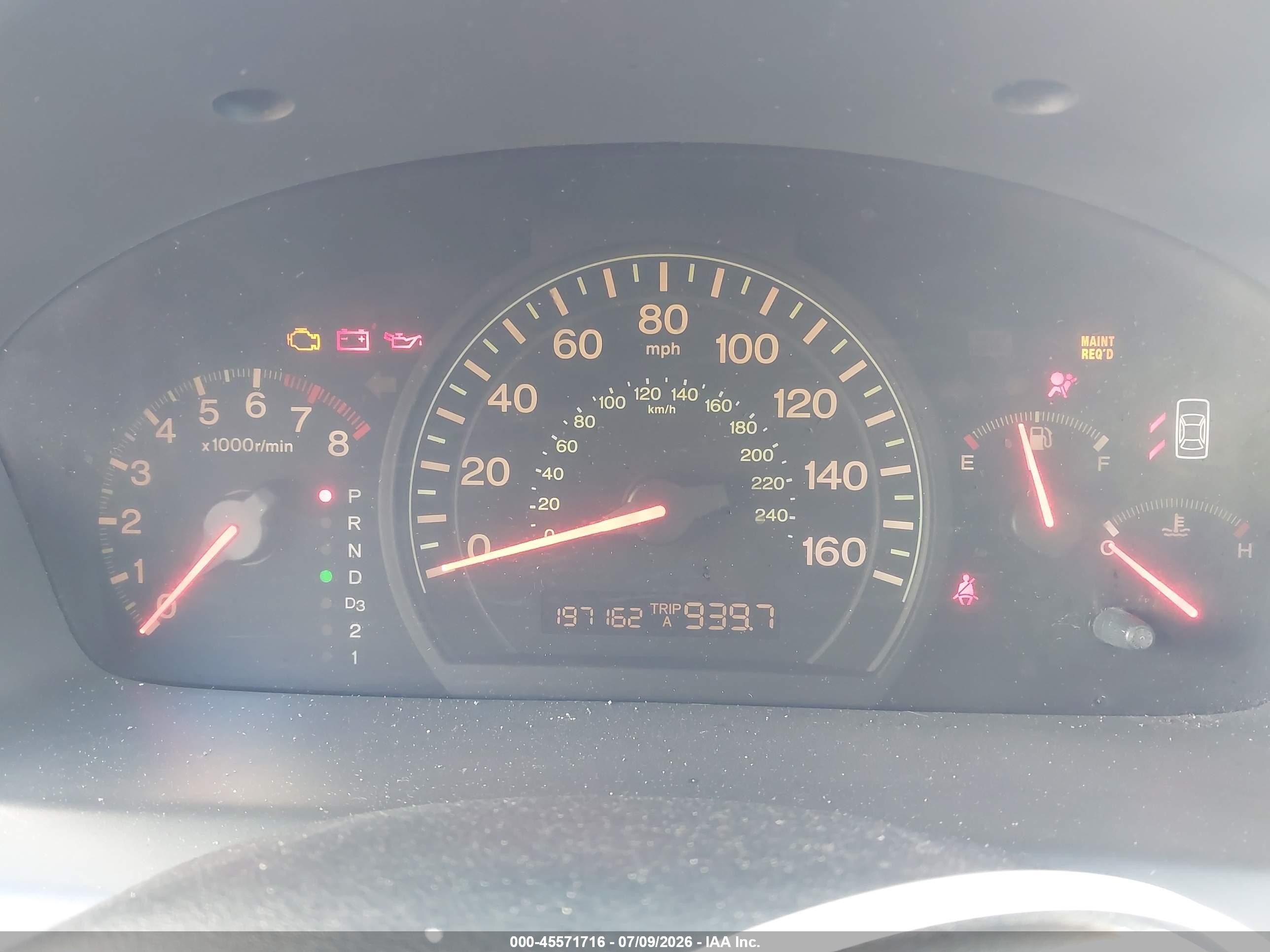 2005 Honda Accord 2.4 Ex Silver vin: 1HGCM56835A009404