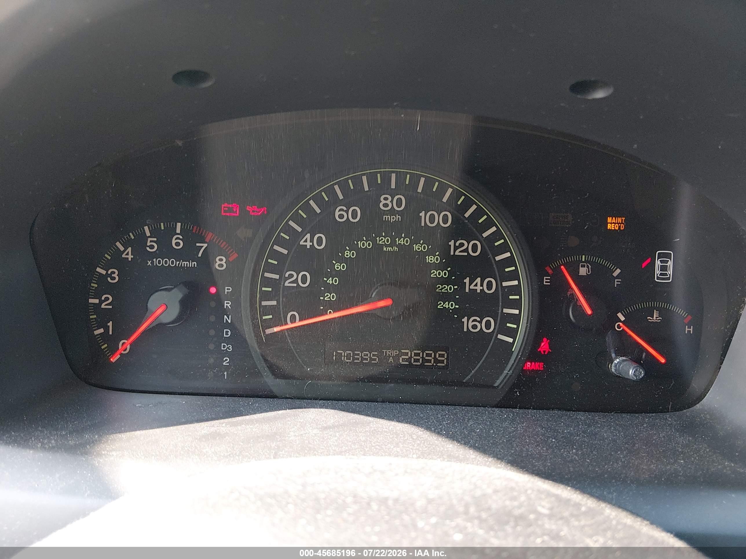 2005 Honda Accord 2.4 Ex Gray vin: 1HGCM56835A032066