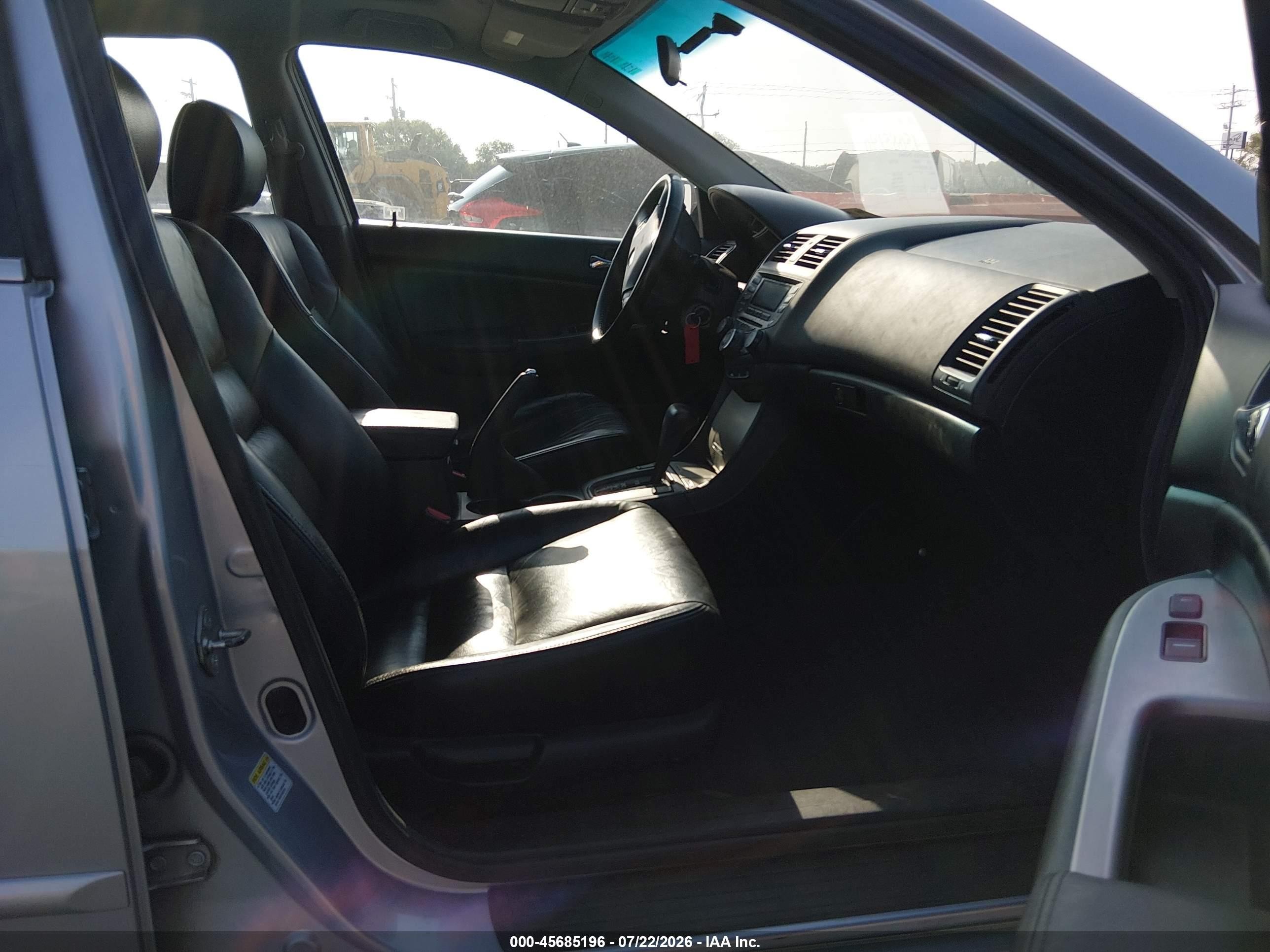 2005 Honda Accord 2.4 Ex Gray vin: 1HGCM56835A032066