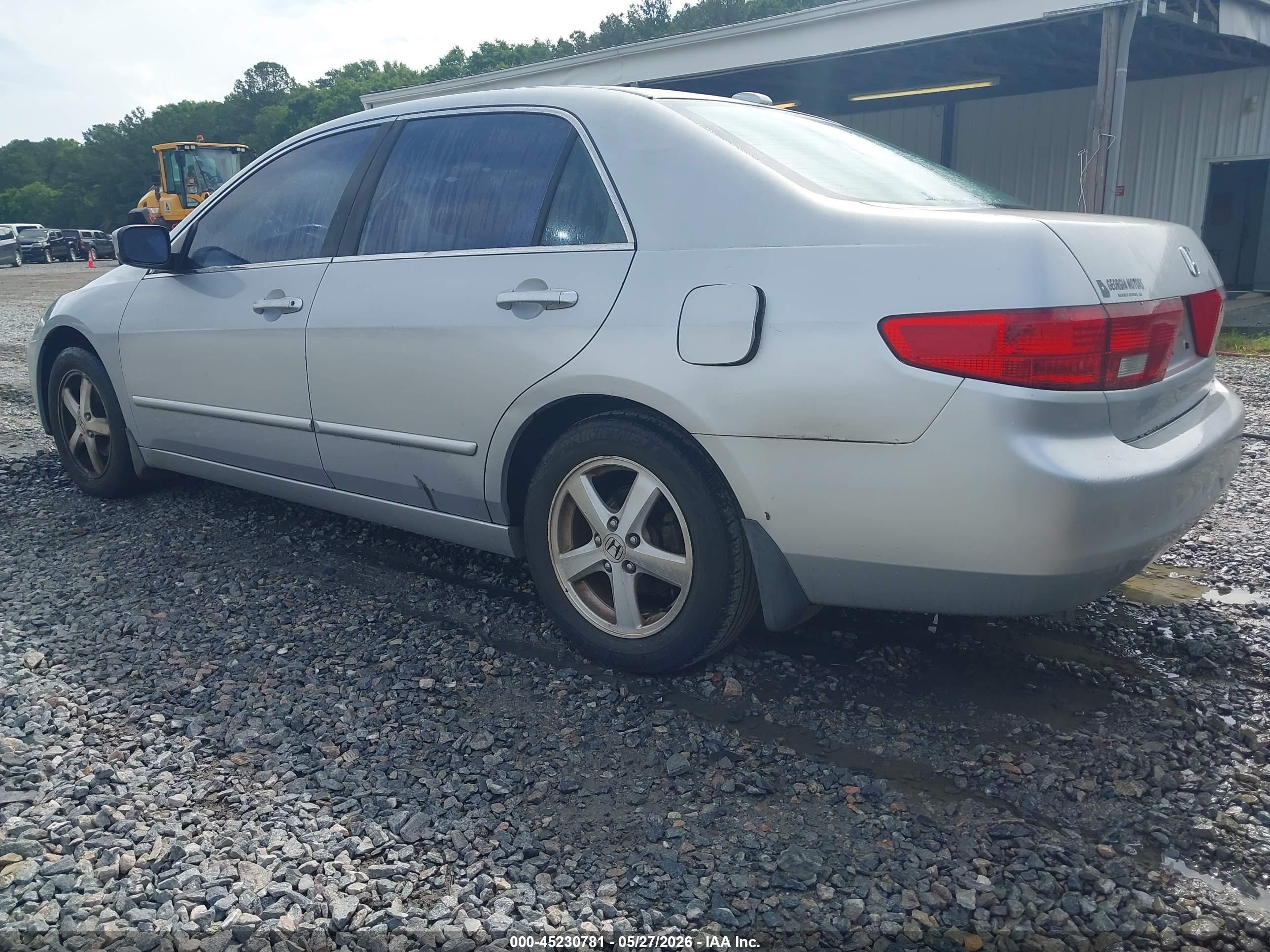 2005 Honda Accord 2.4 Ex Gray vin: 1HGCM56835A037722