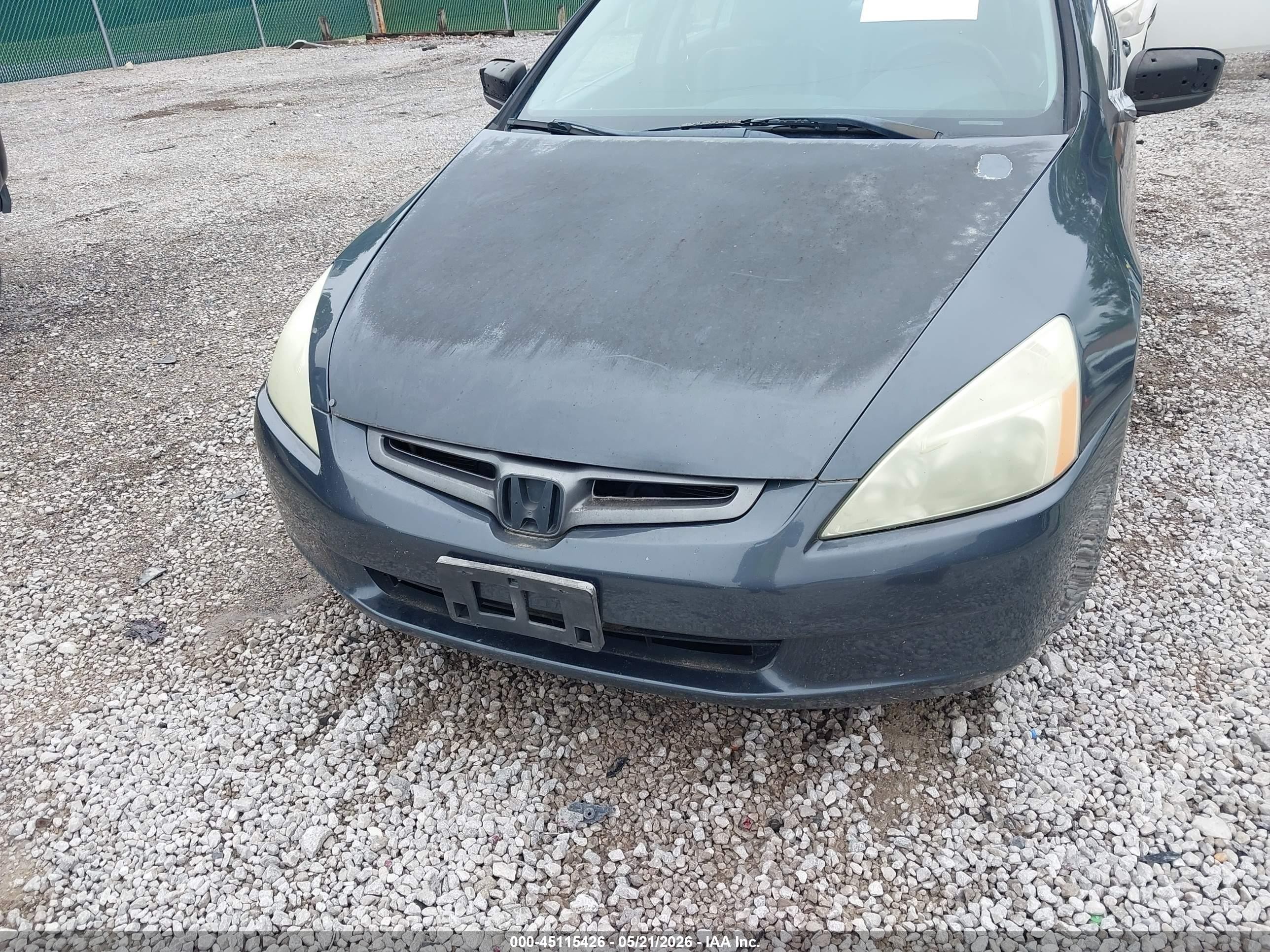 2005 Honda Accord 2.4 Ex Gray vin: 1HGCM56835A049448