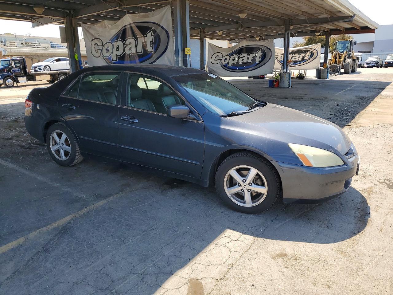 2005 Honda Accord Ex Gray vin: 1HGCM56835A114363