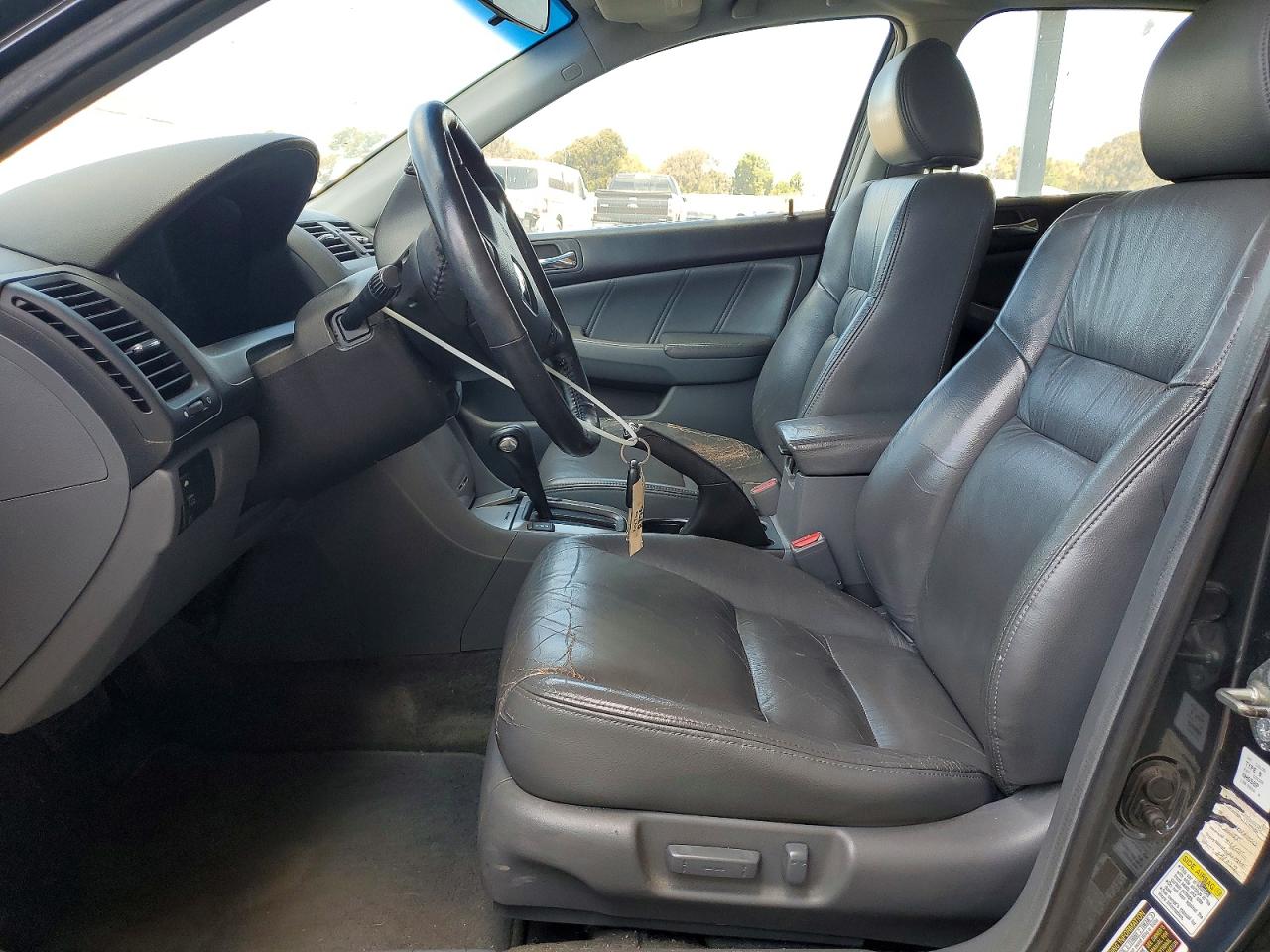 2005 Honda Accord Ex Gray vin: 1HGCM56835A114363