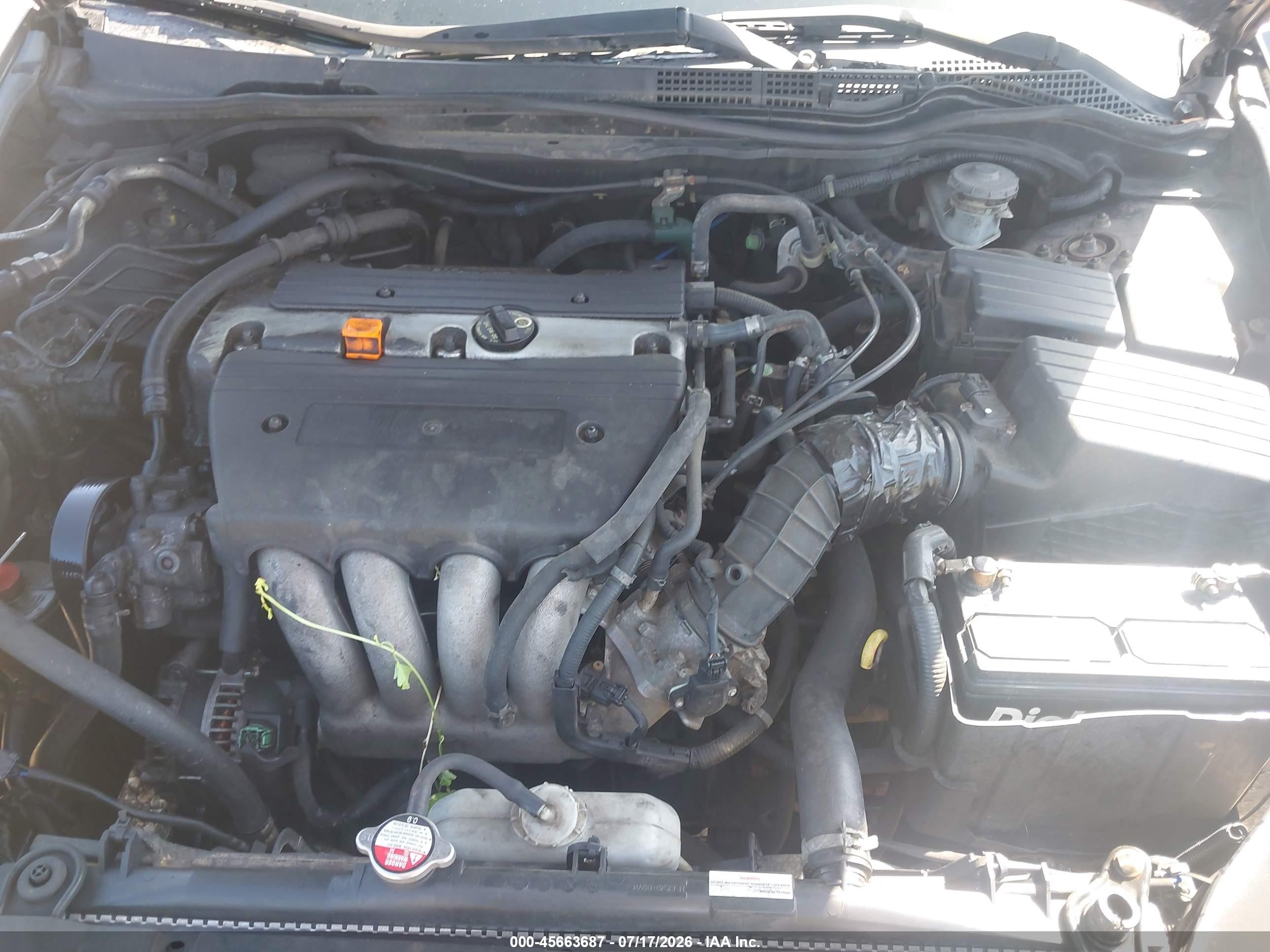 2005 Honda Accord 2.4 Ex Gray vin: 1HGCM56835A116534