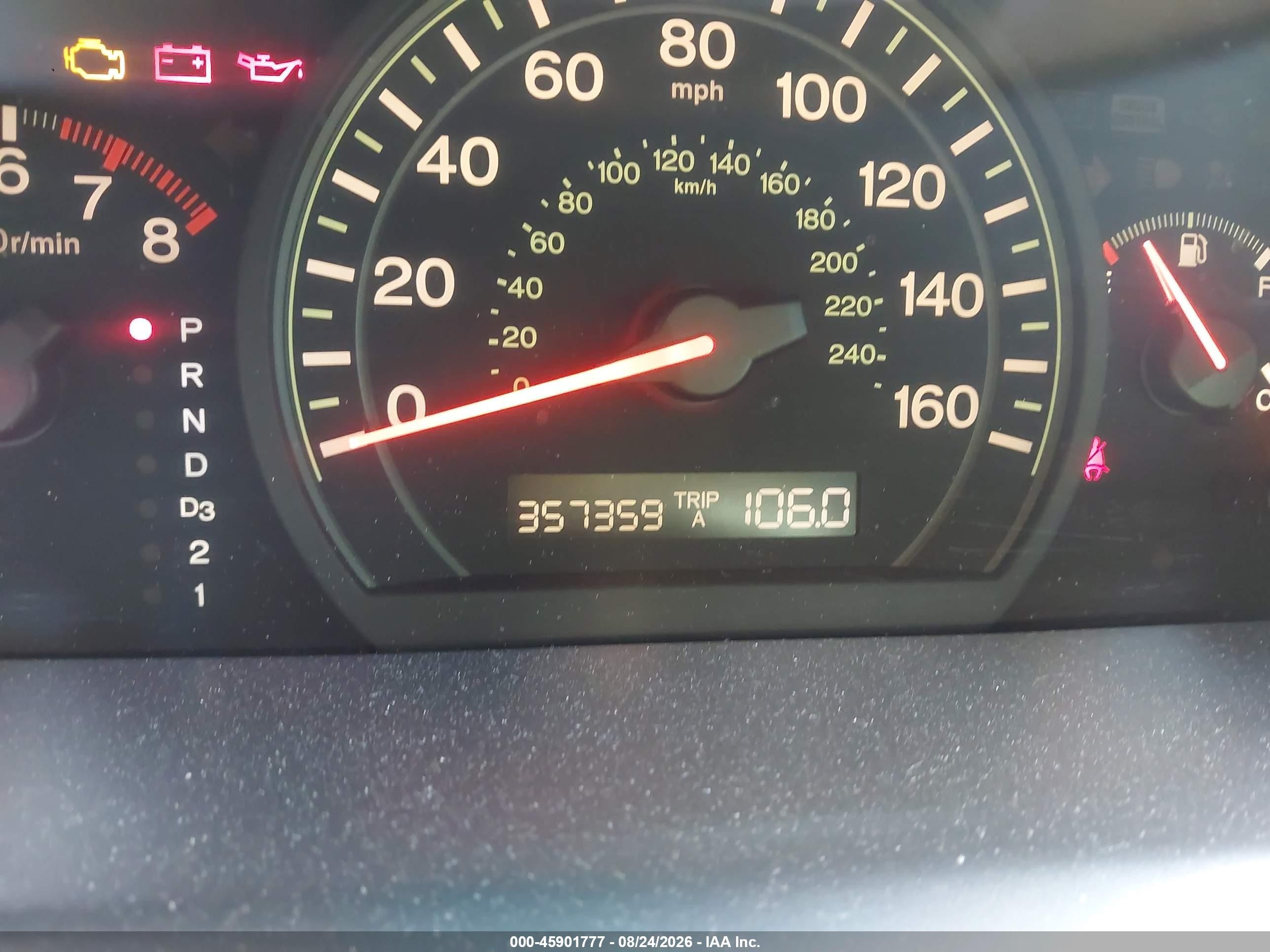 2005 Honda Accord 2.4 Ex White vin: 1HGCM56835A178418