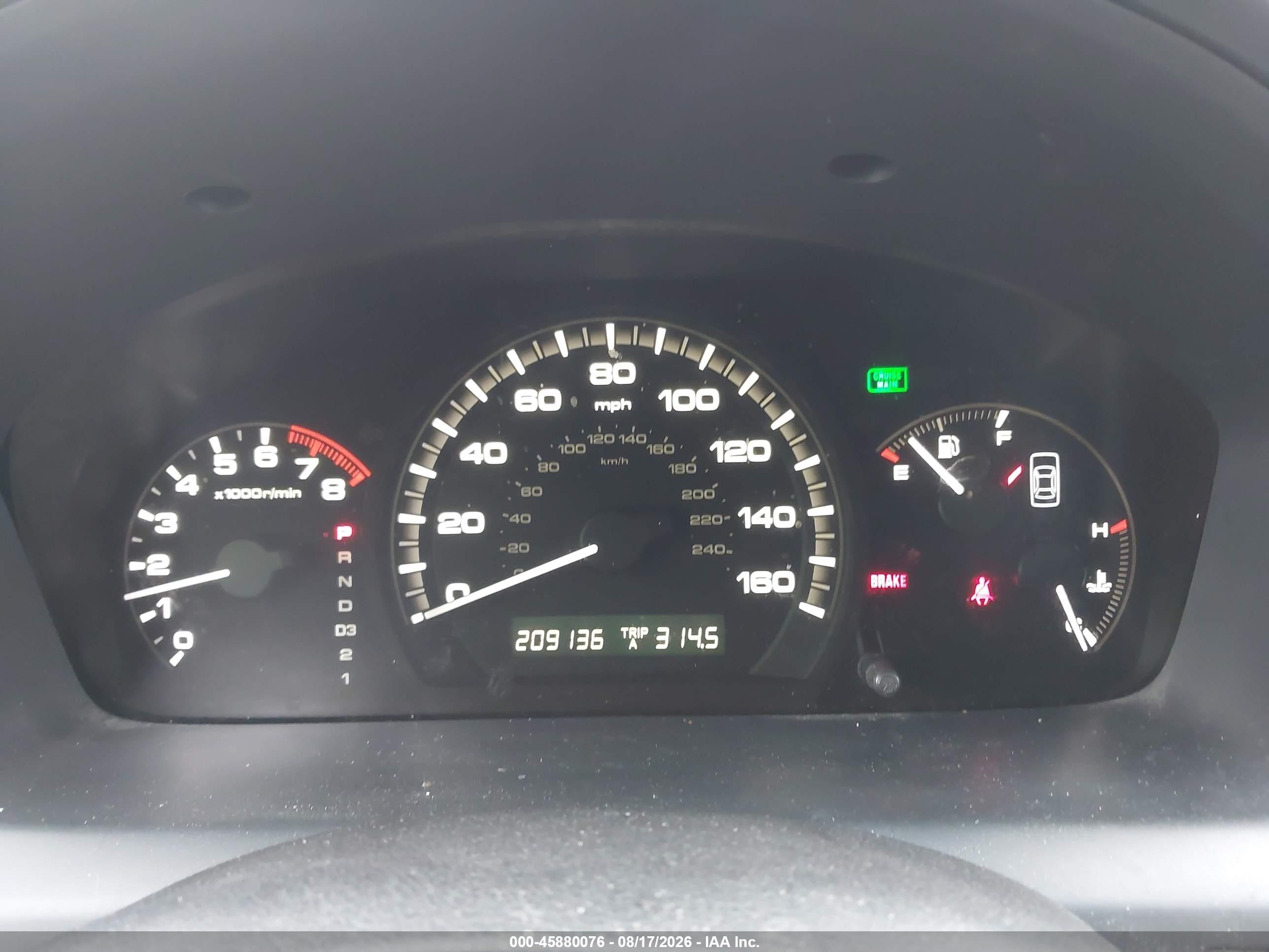 2006 Honda Accord Ex Синий vin: 1HGCM56836A033316