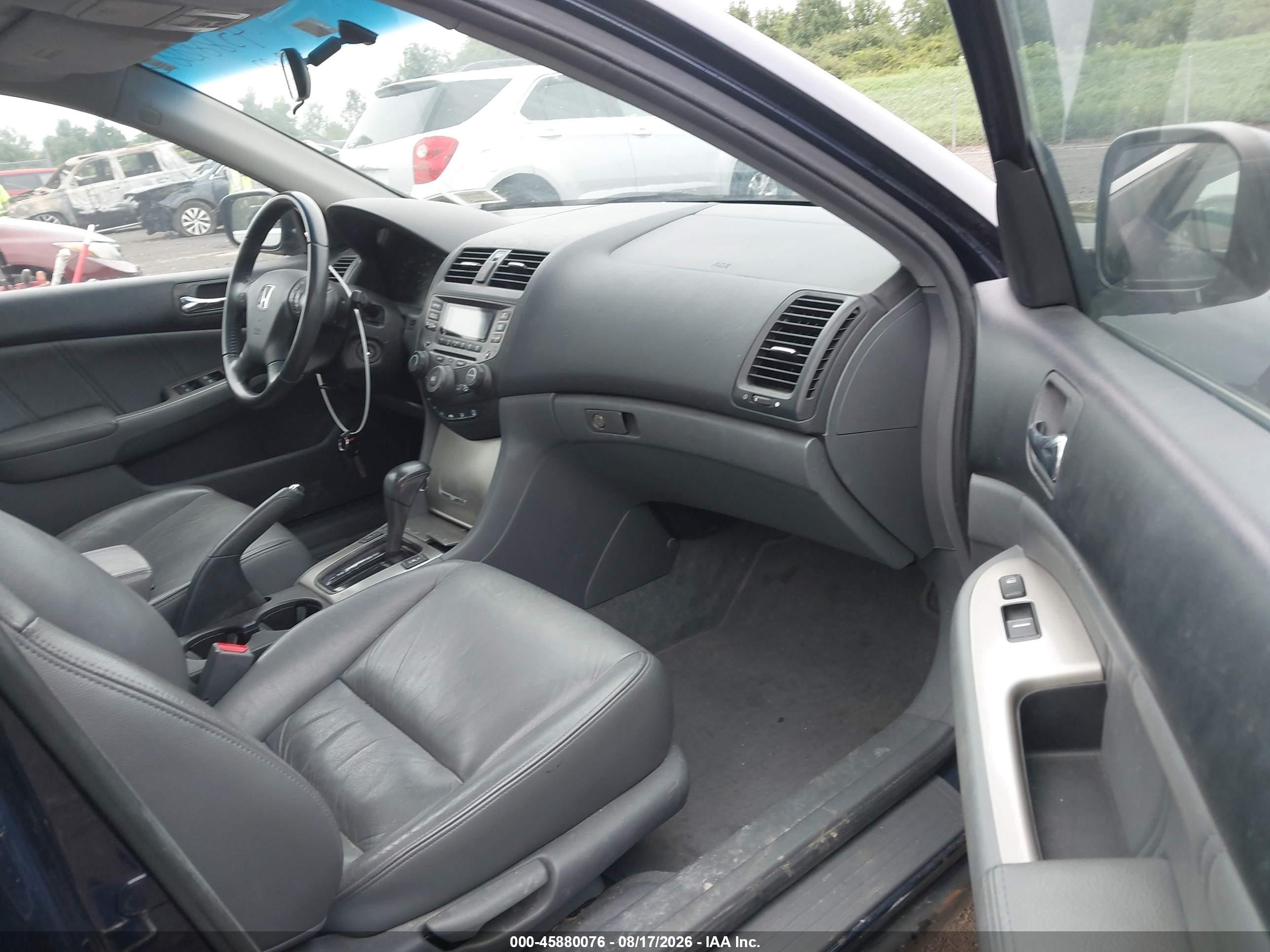 2006 Honda Accord Ex Синий vin: 1HGCM56836A033316