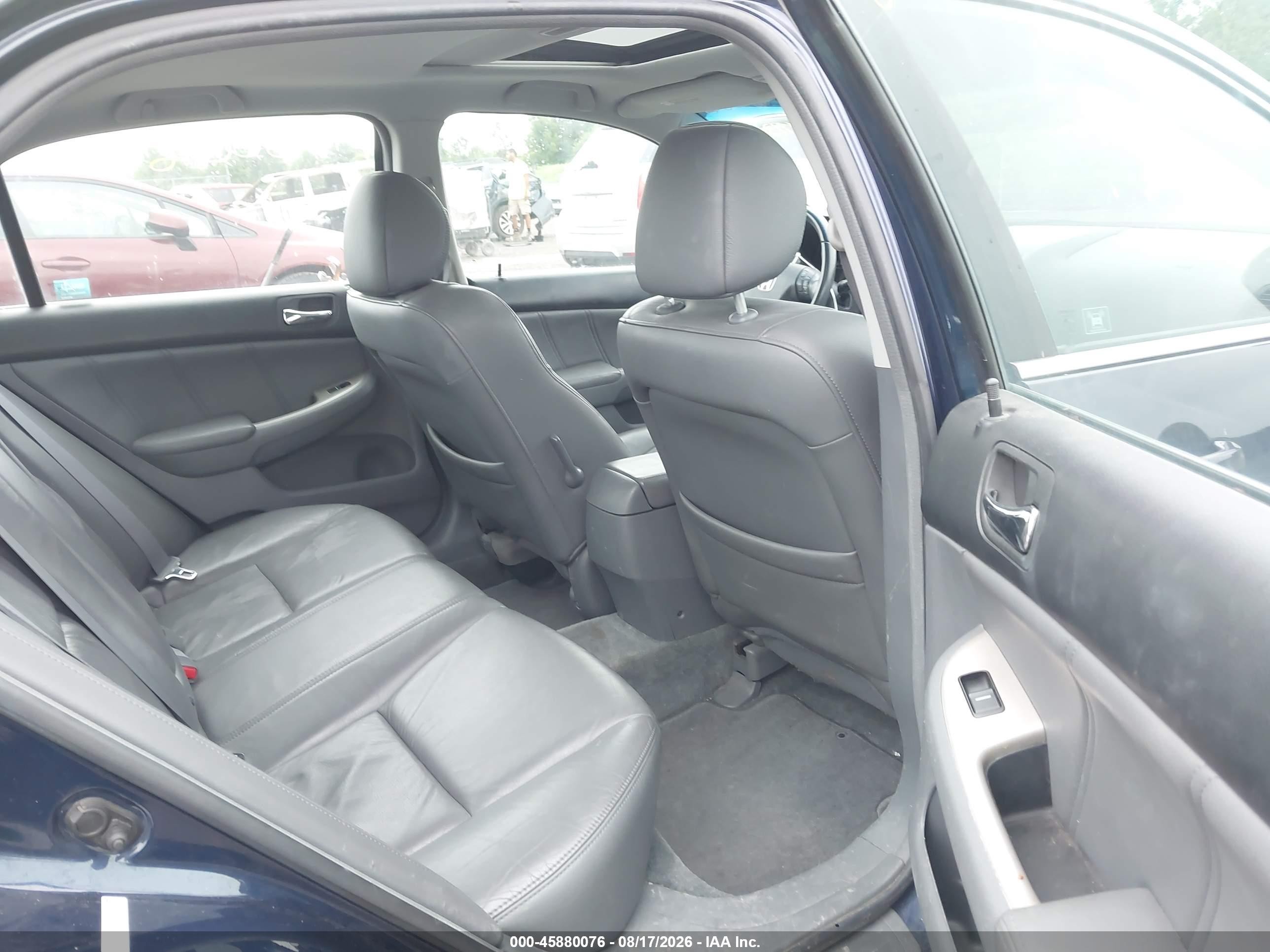 2006 Honda Accord Ex Синий vin: 1HGCM56836A033316