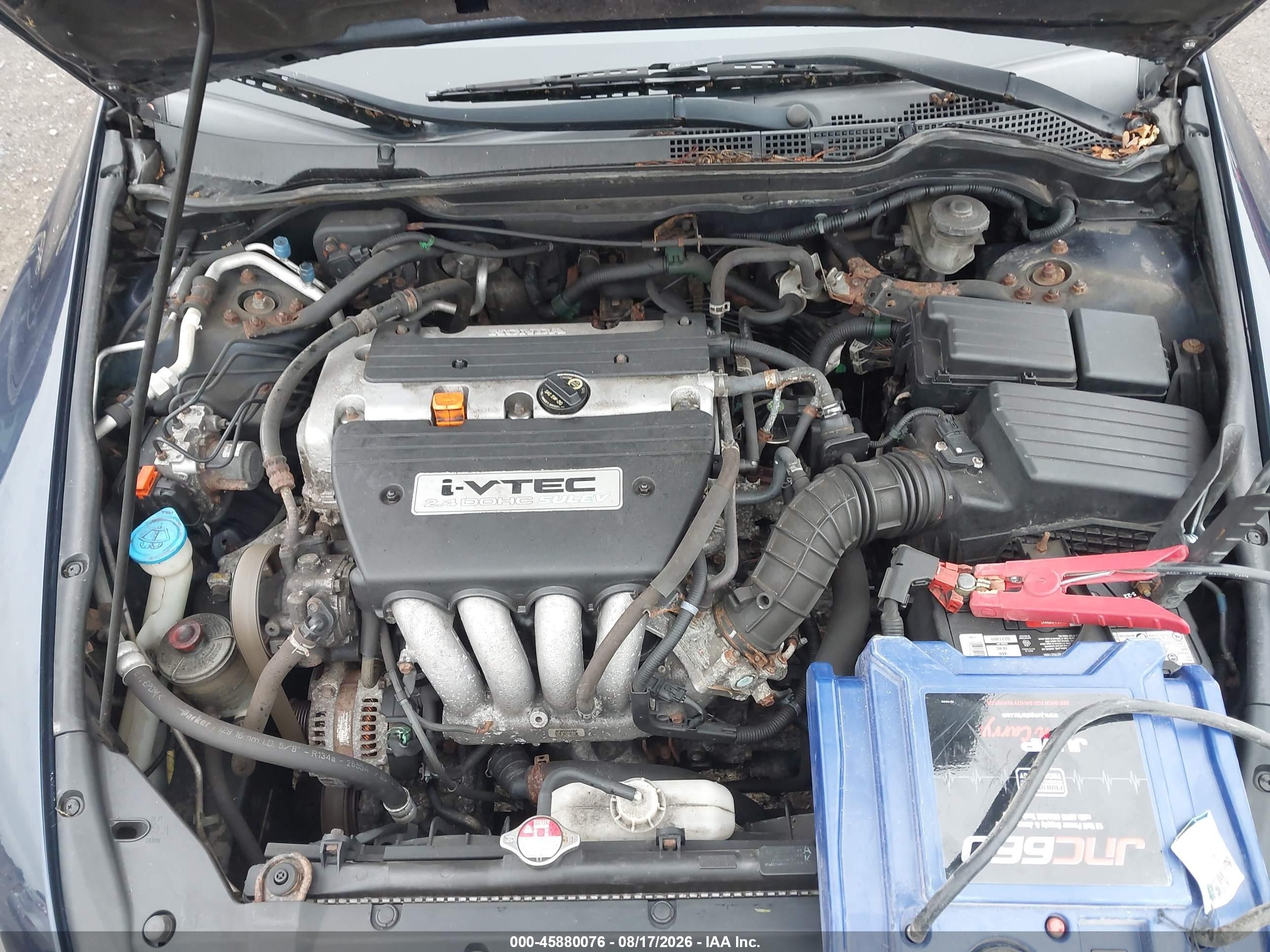 2006 Honda Accord Ex Синий vin: 1HGCM56836A033316