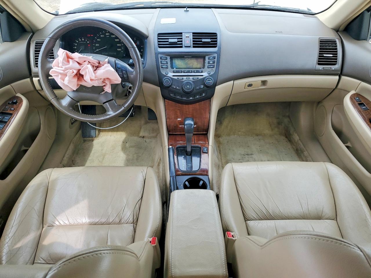 2006 Honda Accord Ex White vin: 1HGCM56836A038791