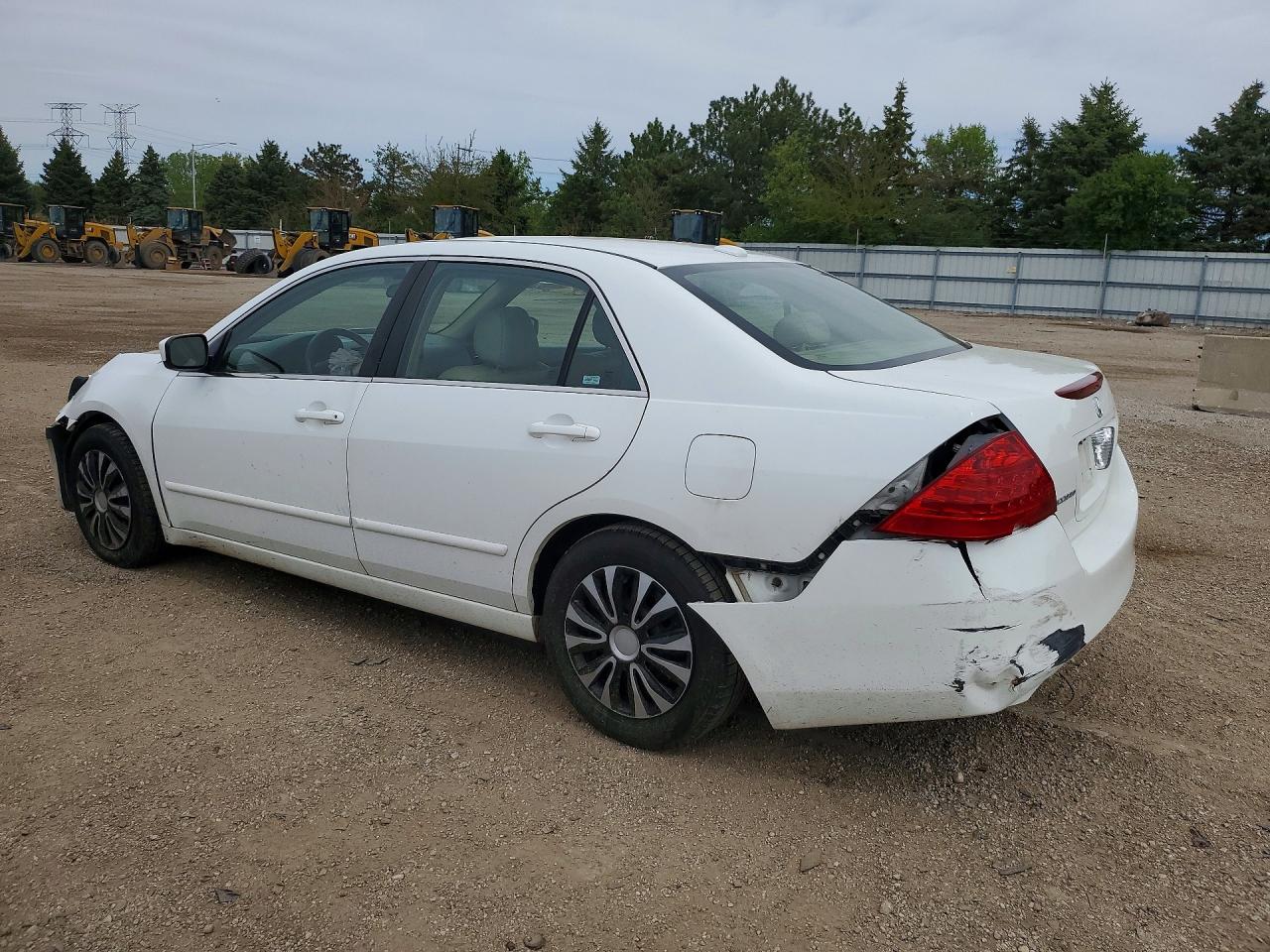2006 Honda Accord Ex White vin: 1HGCM56836A038791