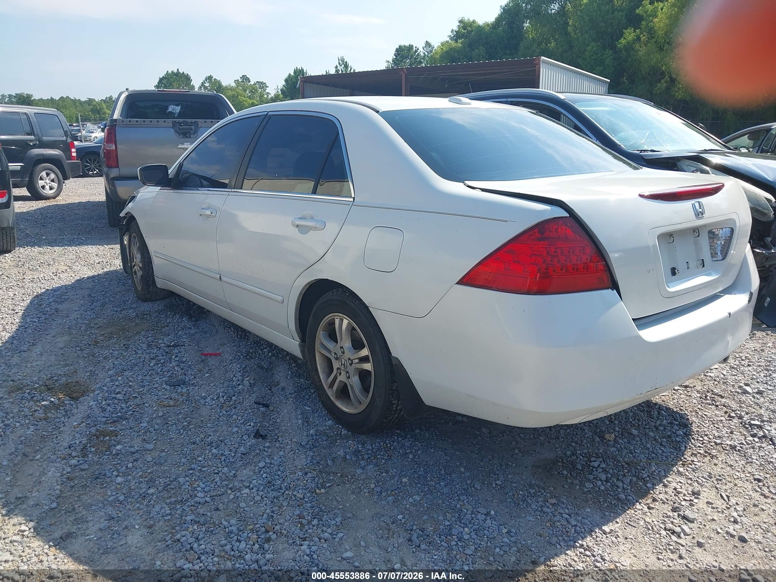 2006 Honda Accord 2.4 Ex Beige vin: 1HGCM56836A049144