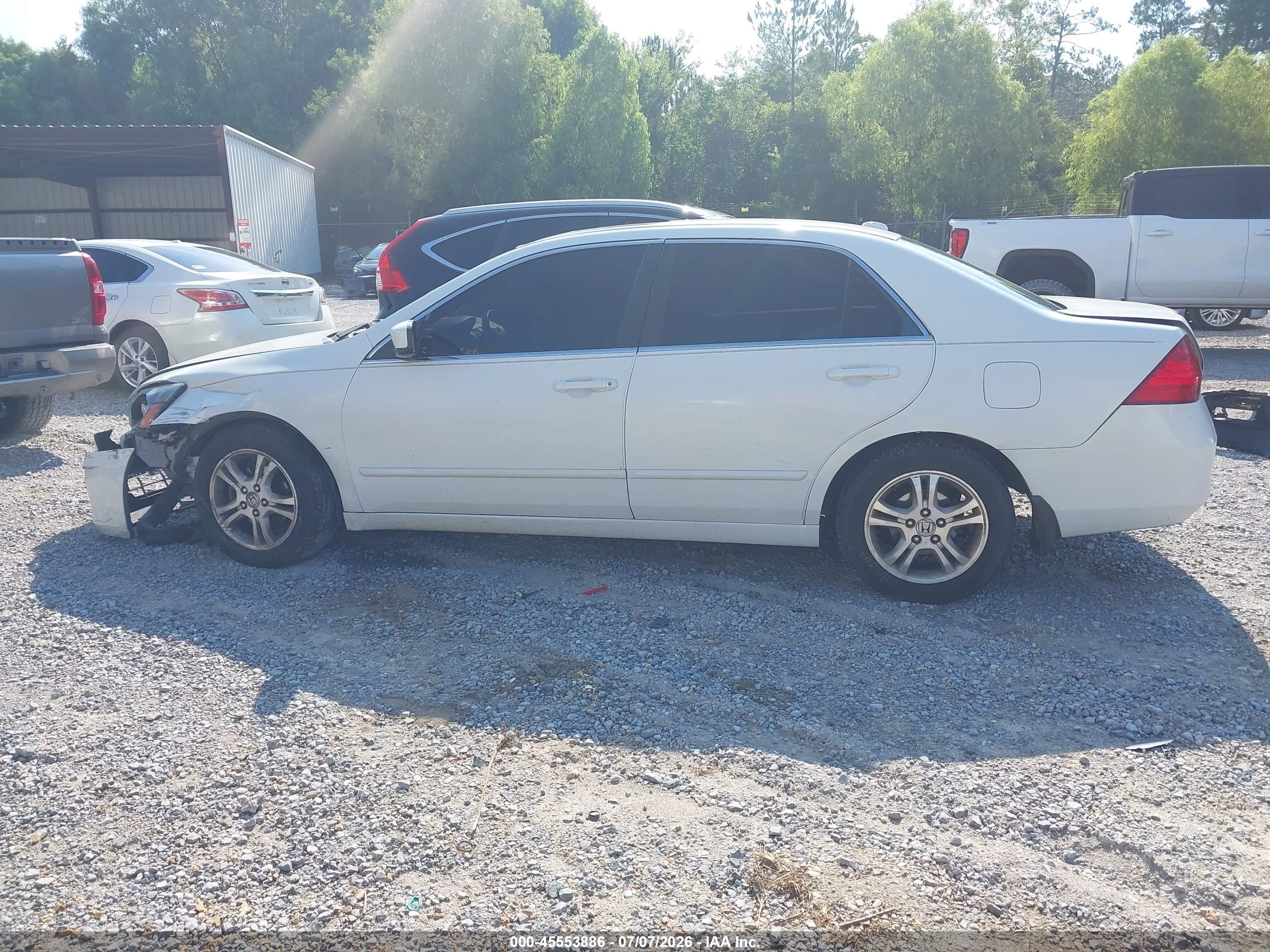 2006 Honda Accord 2.4 Ex Beige vin: 1HGCM56836A049144
