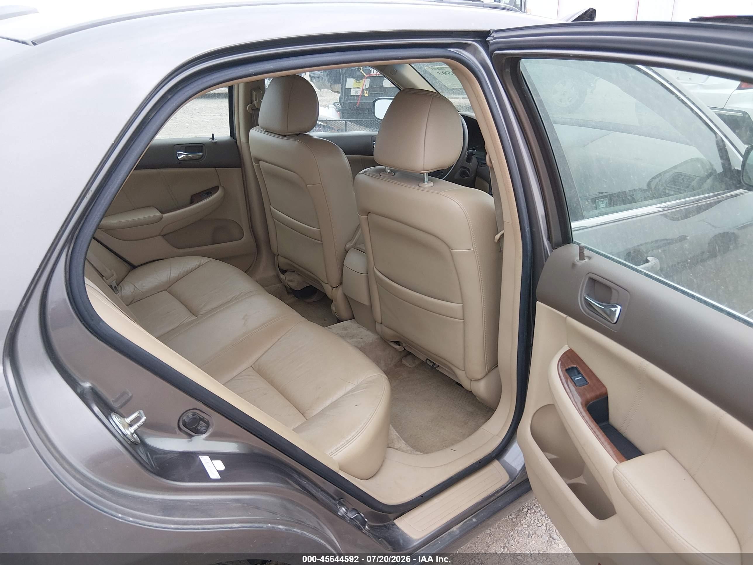 2006 Honda Accord 2.4 Ex Gray vin: 1HGCM56836A073444