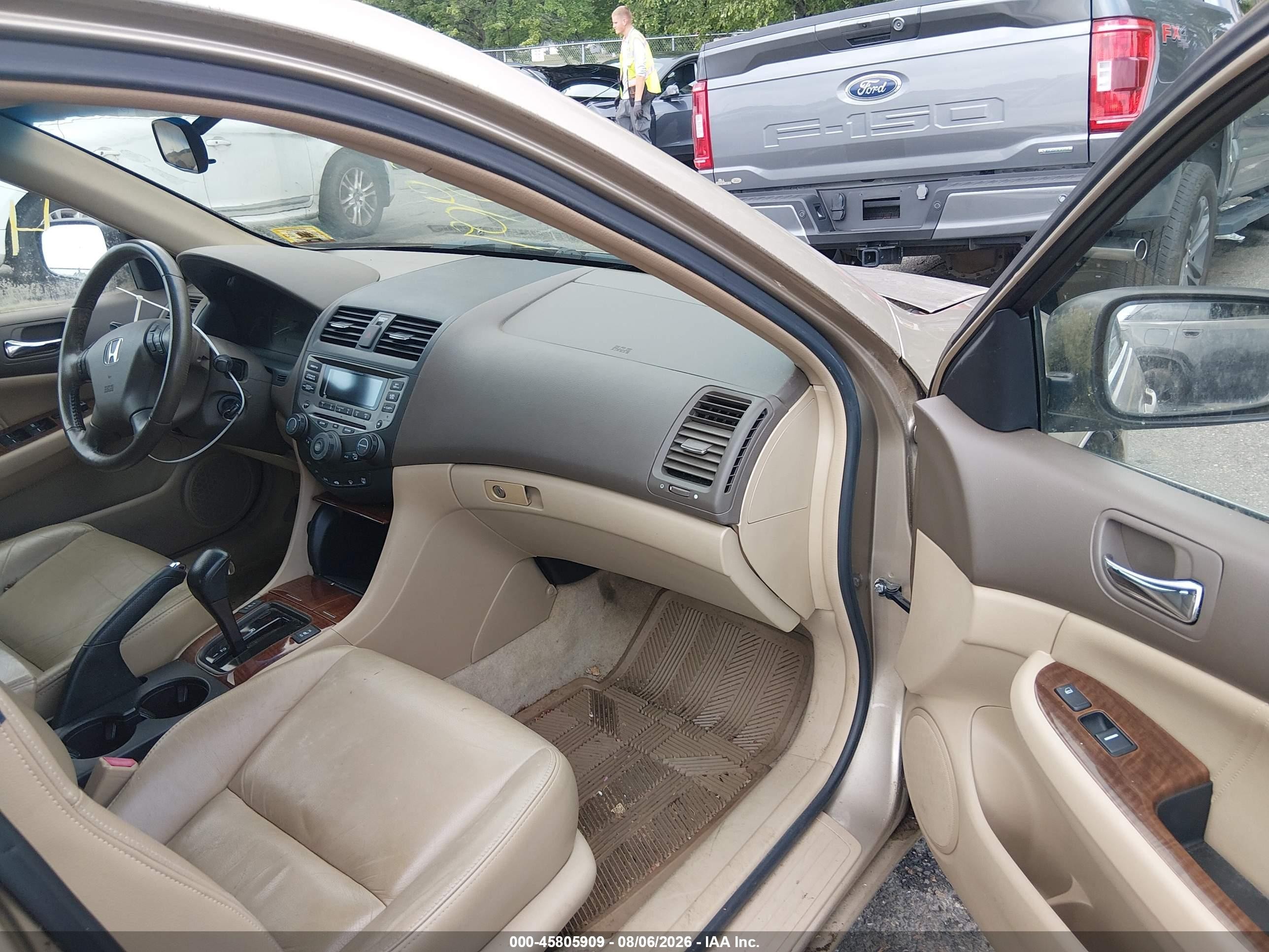 2006 Honda Accord 2.4 Ex Gold vin: 1HGCM56836A089305