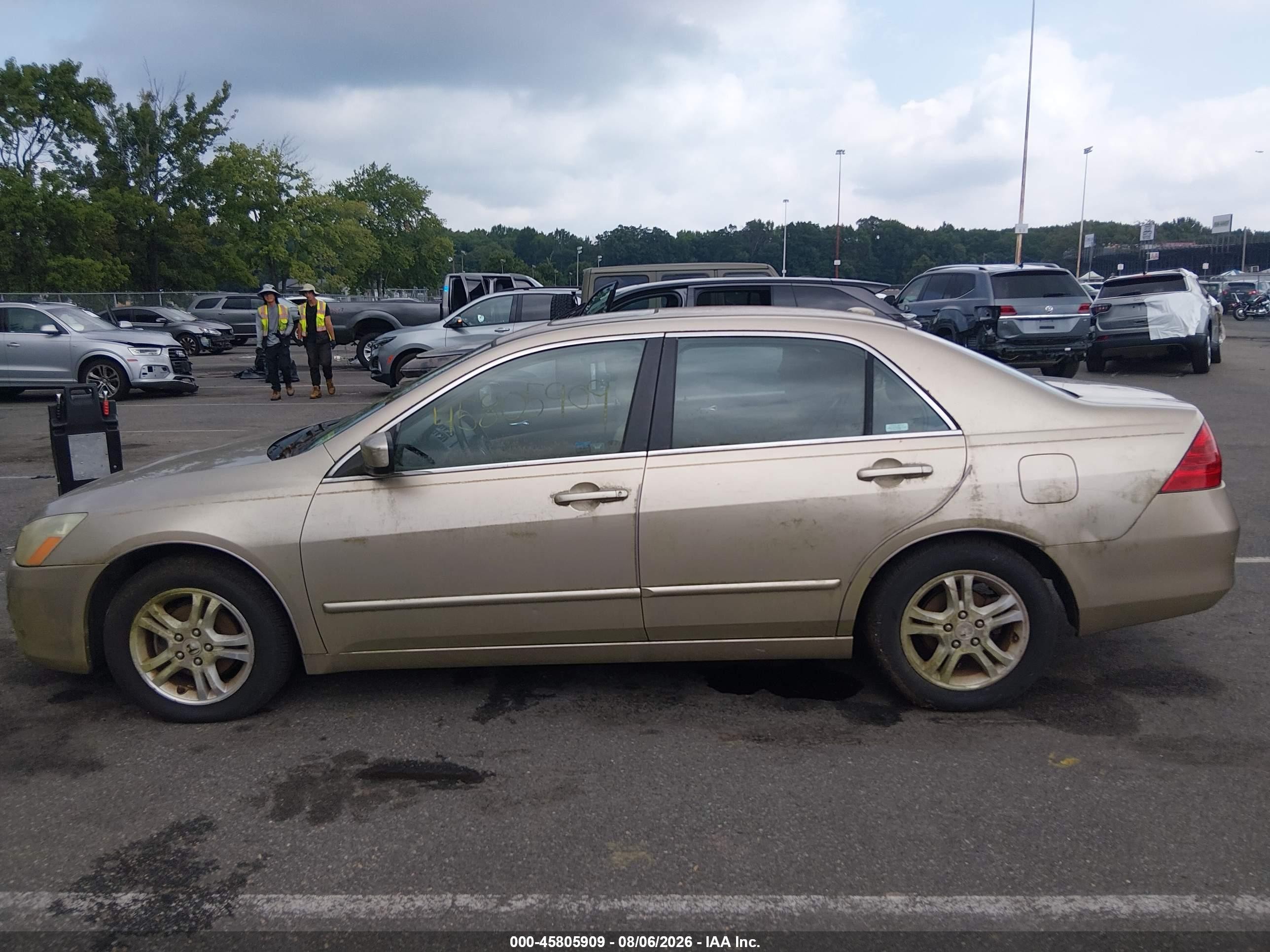 2006 Honda Accord 2.4 Ex Gold vin: 1HGCM56836A089305
