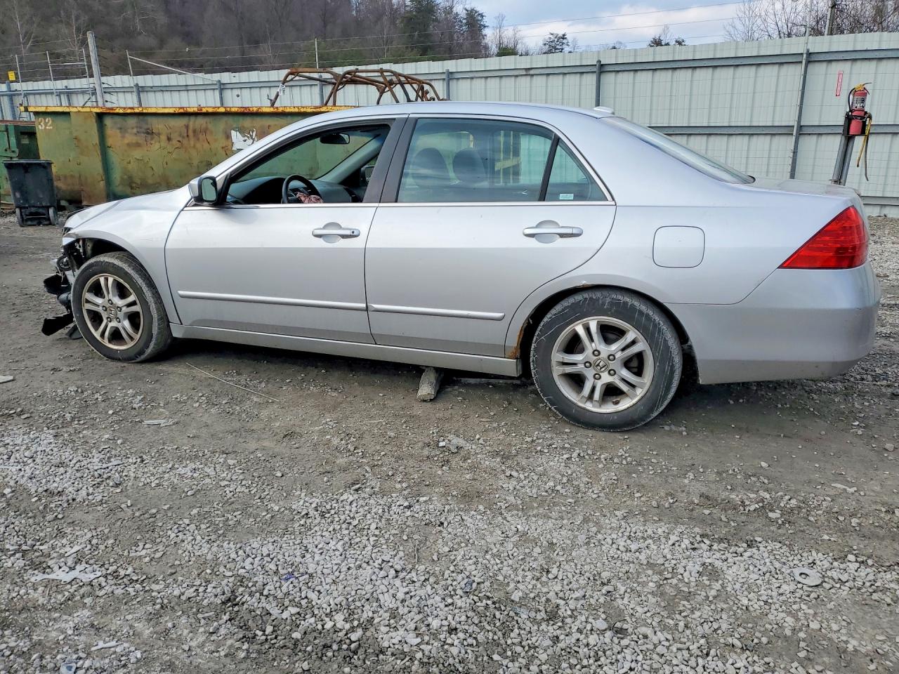 2006 Honda Accord Ex Серебряный vin: 1HGCM56836A105616