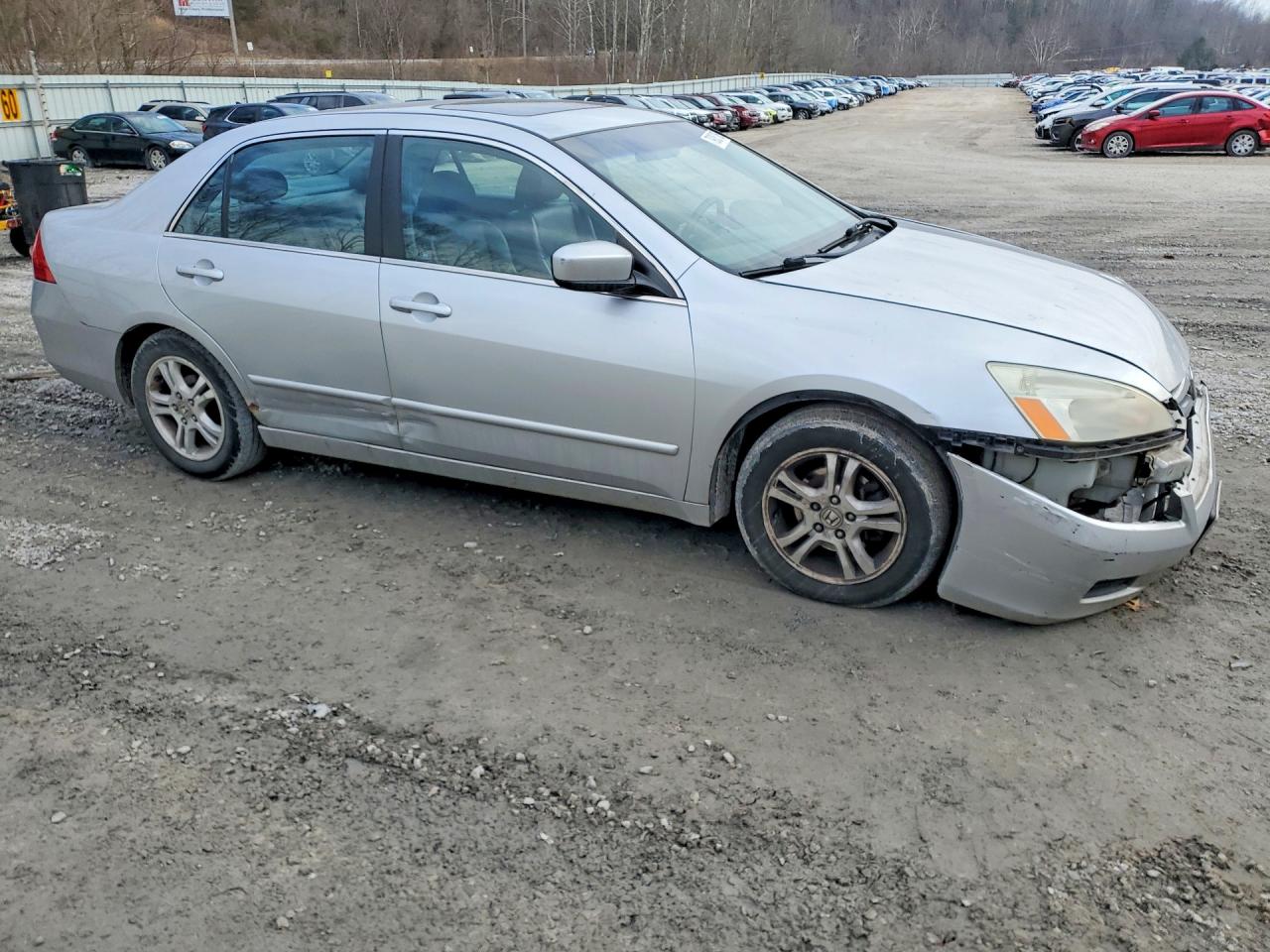 2006 Honda Accord Ex Серебряный vin: 1HGCM56836A105616