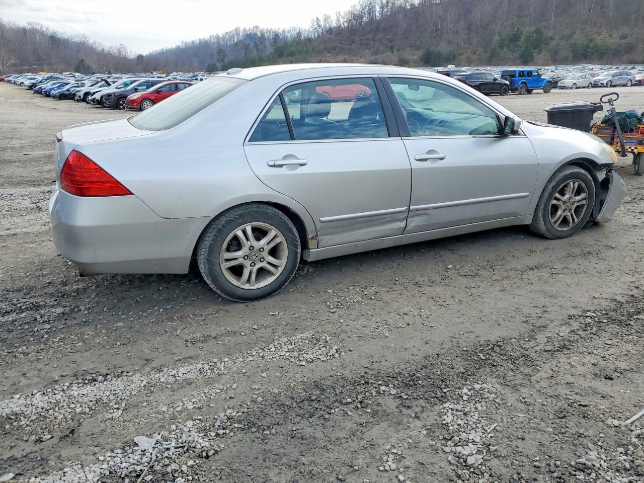 2006 Honda Accord Ex Серебряный vin: 1HGCM56836A105616