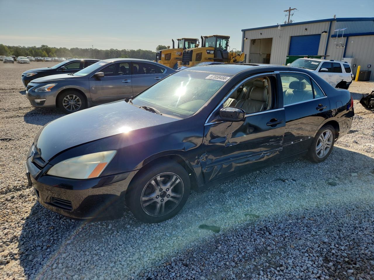 2006 Honda Accord Ex Black vin: 1HGCM56836A123002