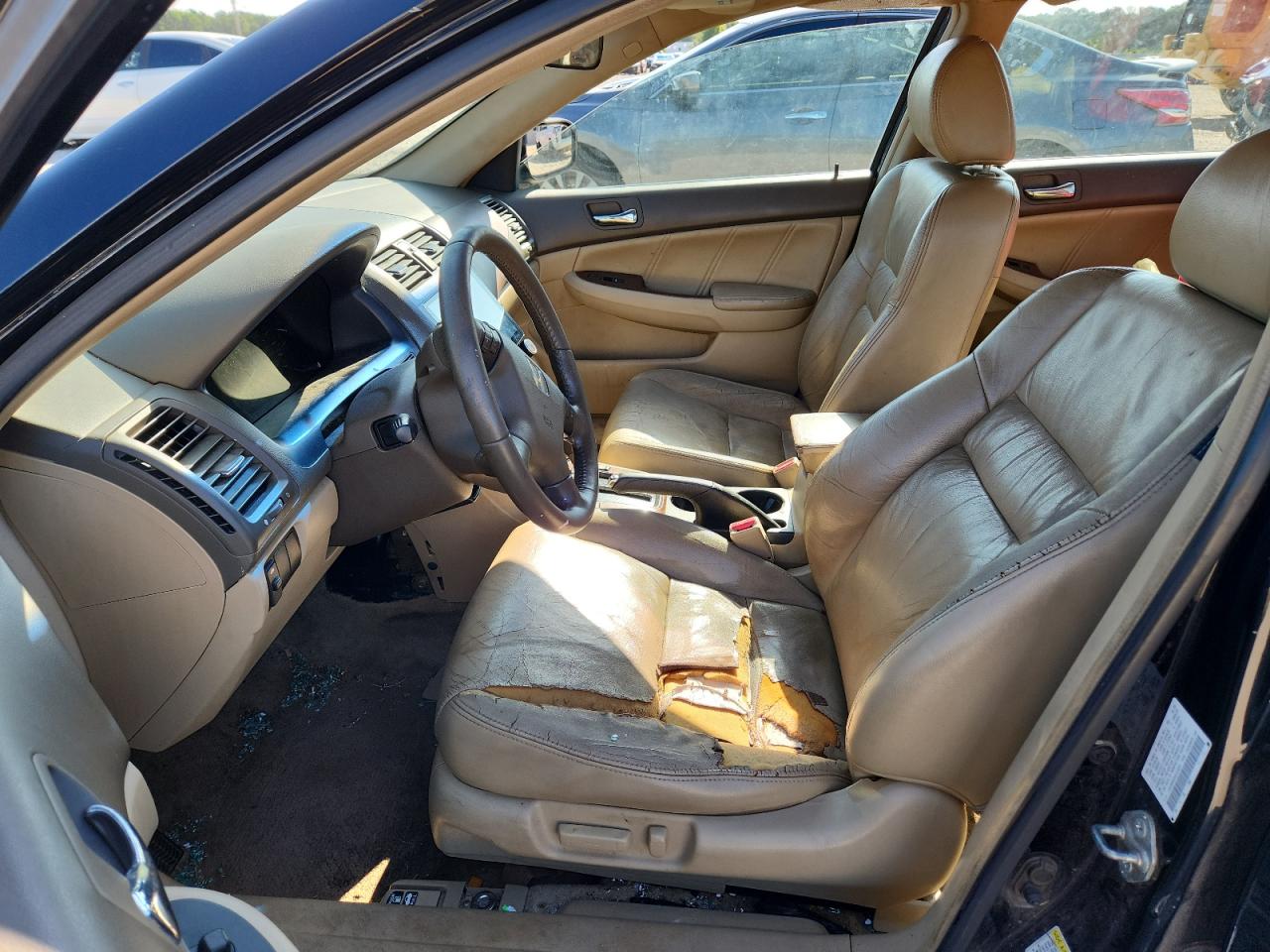 2006 Honda Accord Ex Black vin: 1HGCM56836A123002