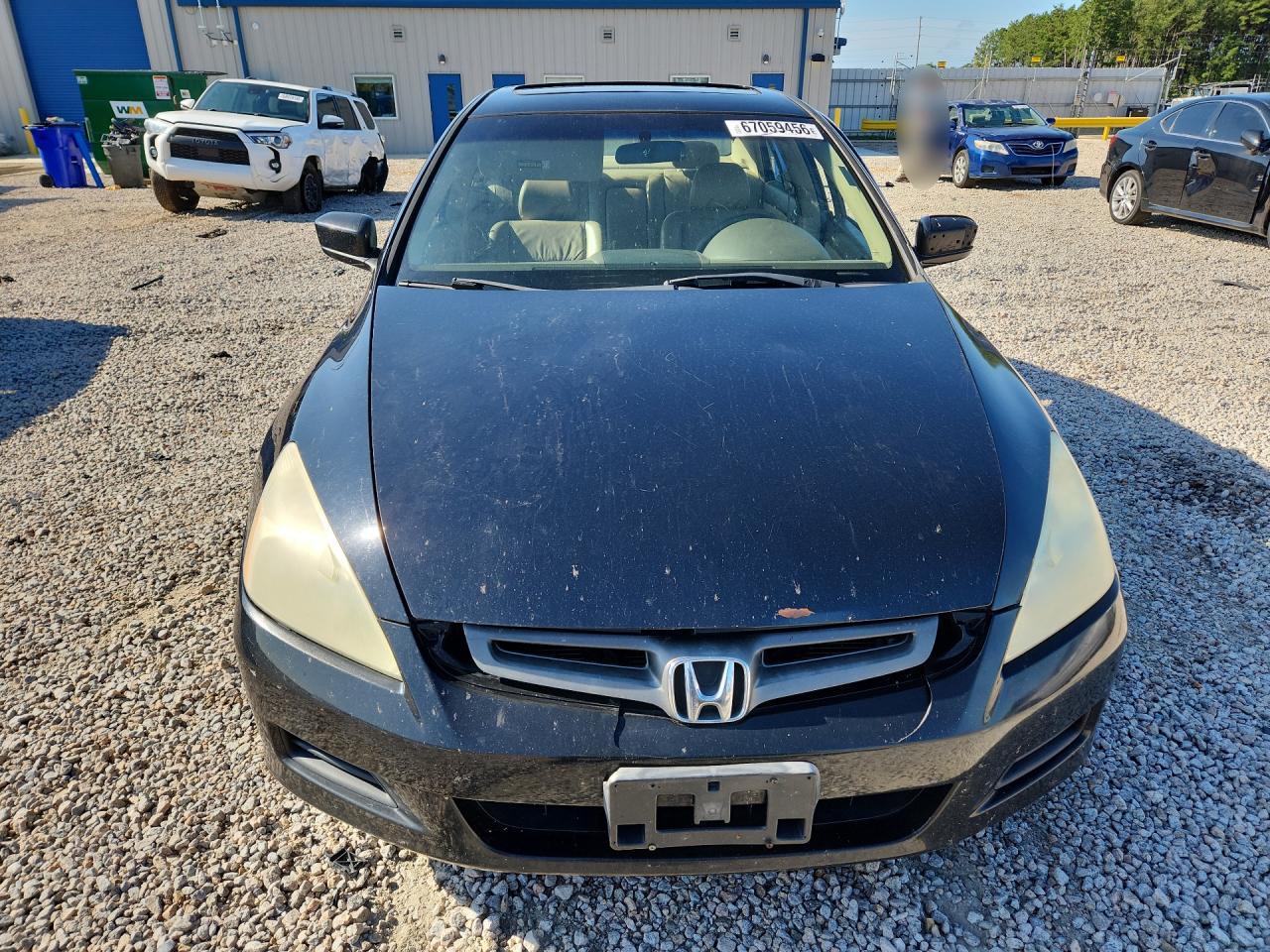 2006 Honda Accord Ex Black vin: 1HGCM56836A123002