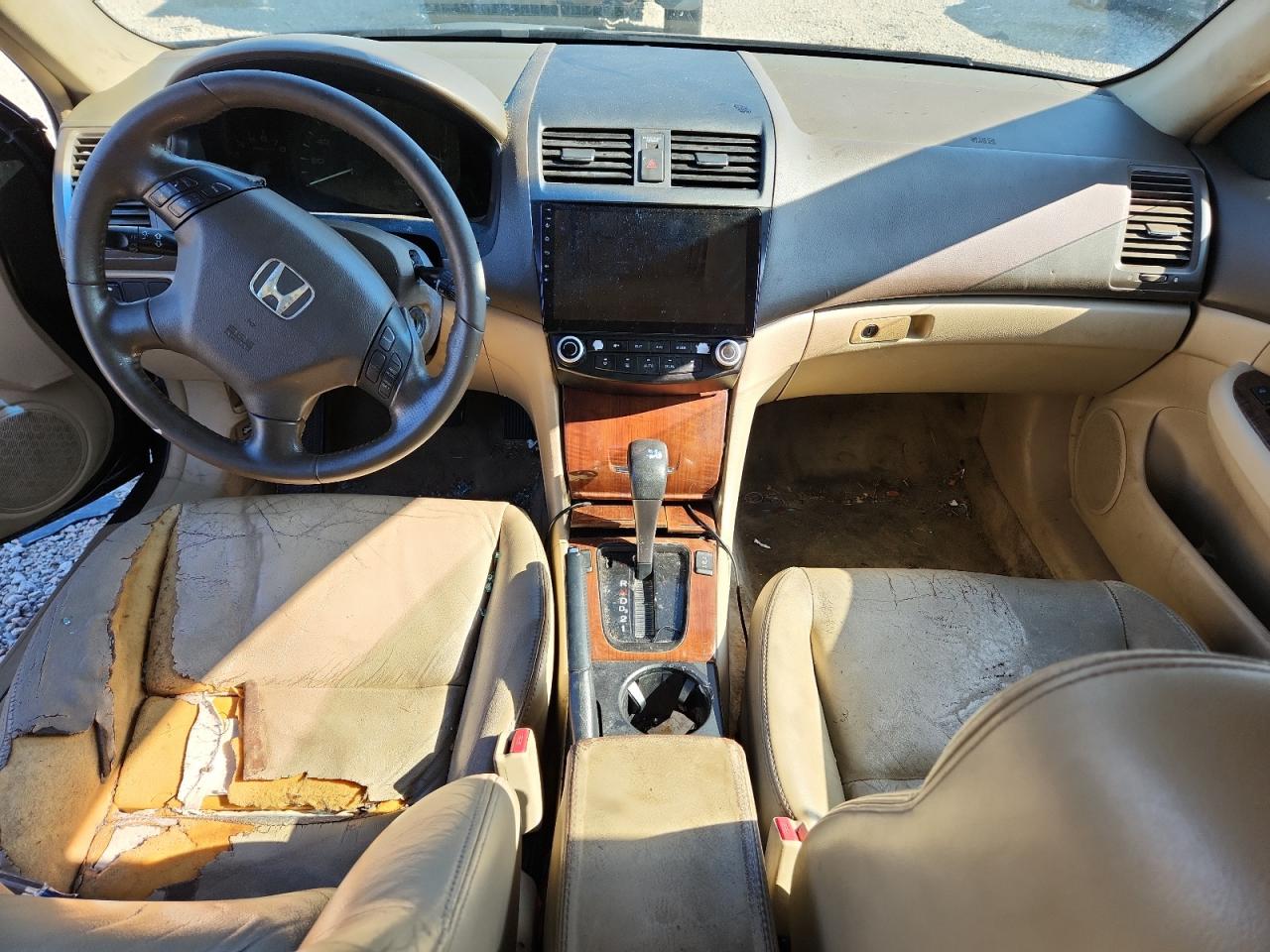 2006 Honda Accord Ex Black vin: 1HGCM56836A123002