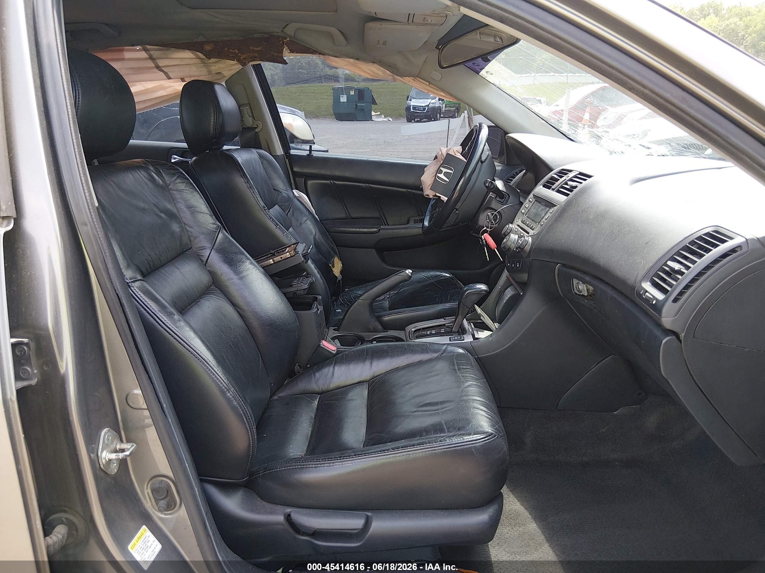 2006 Honda Accord 2.4 Ex Gray vin: 1HGCM56836A129382
