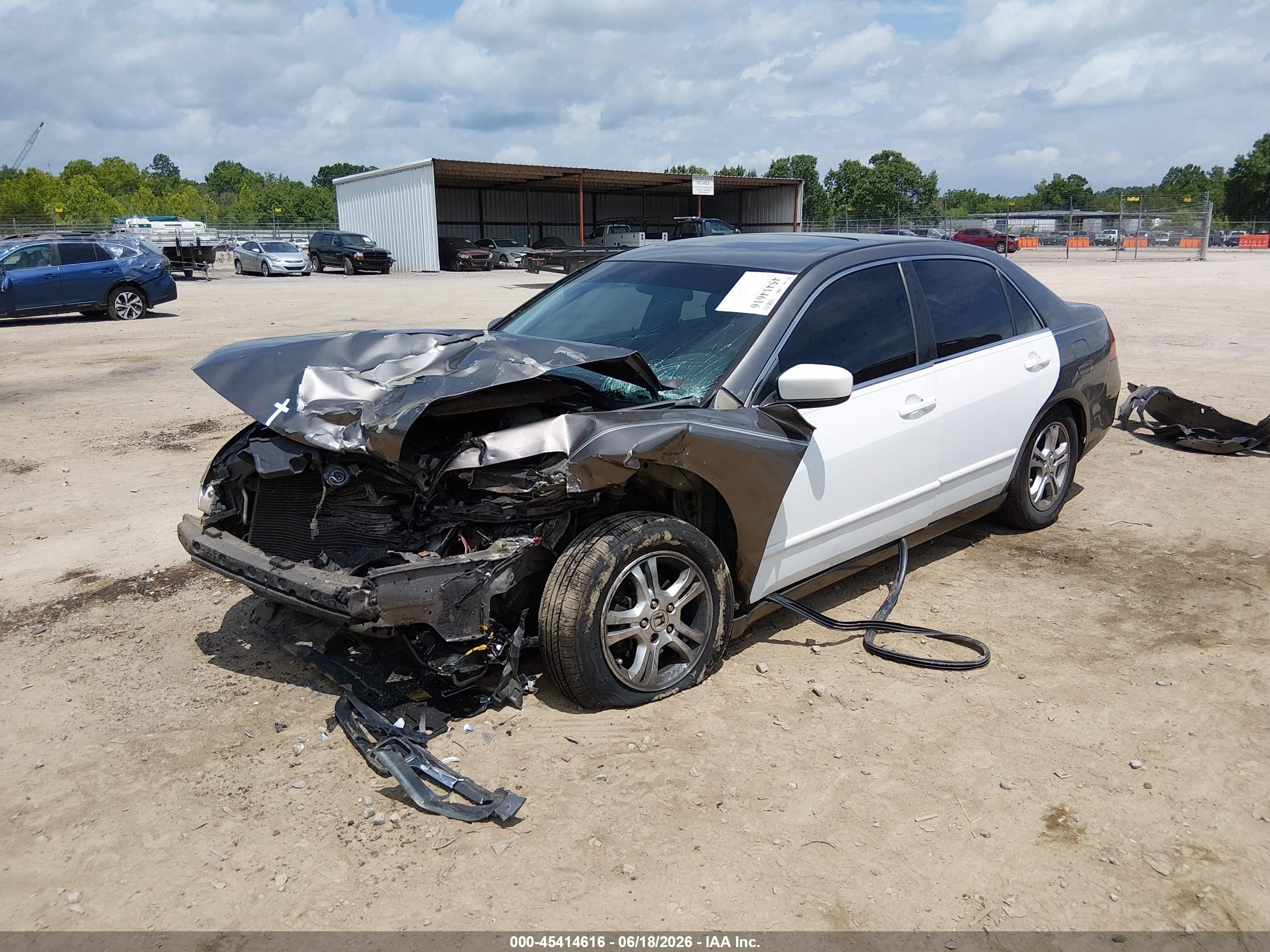 2006 Honda Accord 2.4 Ex Gray vin: 1HGCM56836A129382