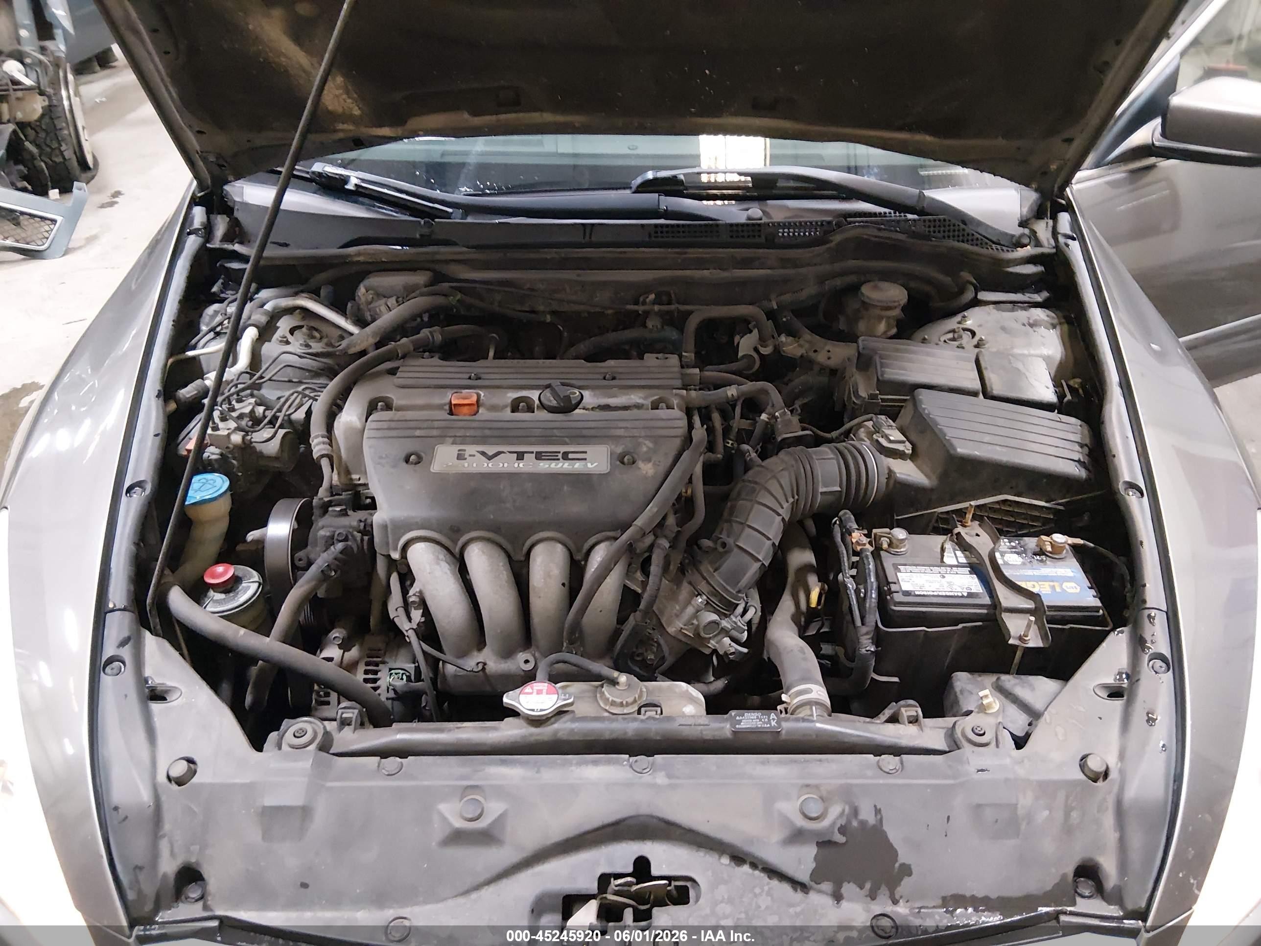 2006 Honda Accord 2.4 Ex Gray vin: 1HGCM56836A133111