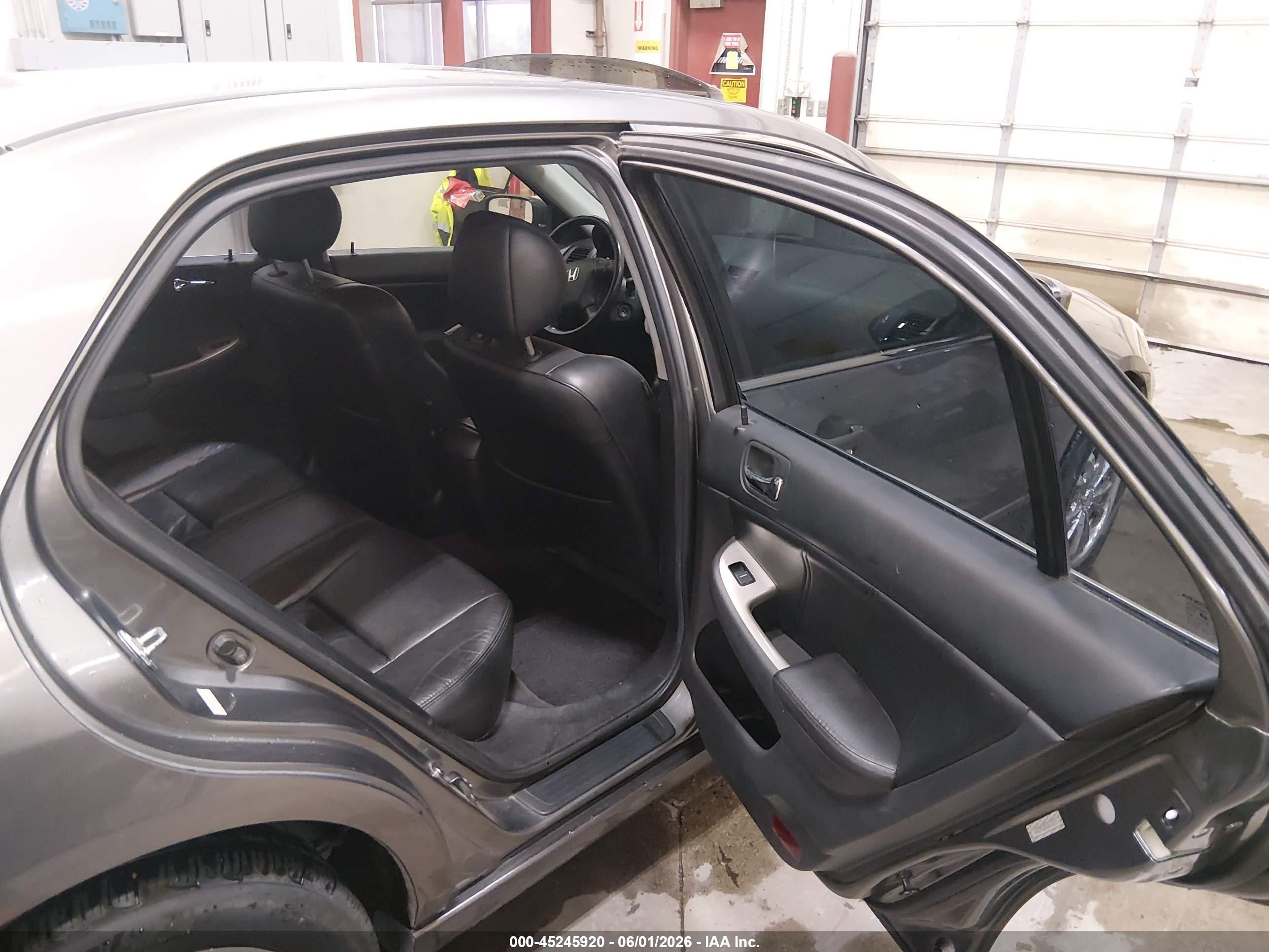 2006 Honda Accord 2.4 Ex Gray vin: 1HGCM56836A133111