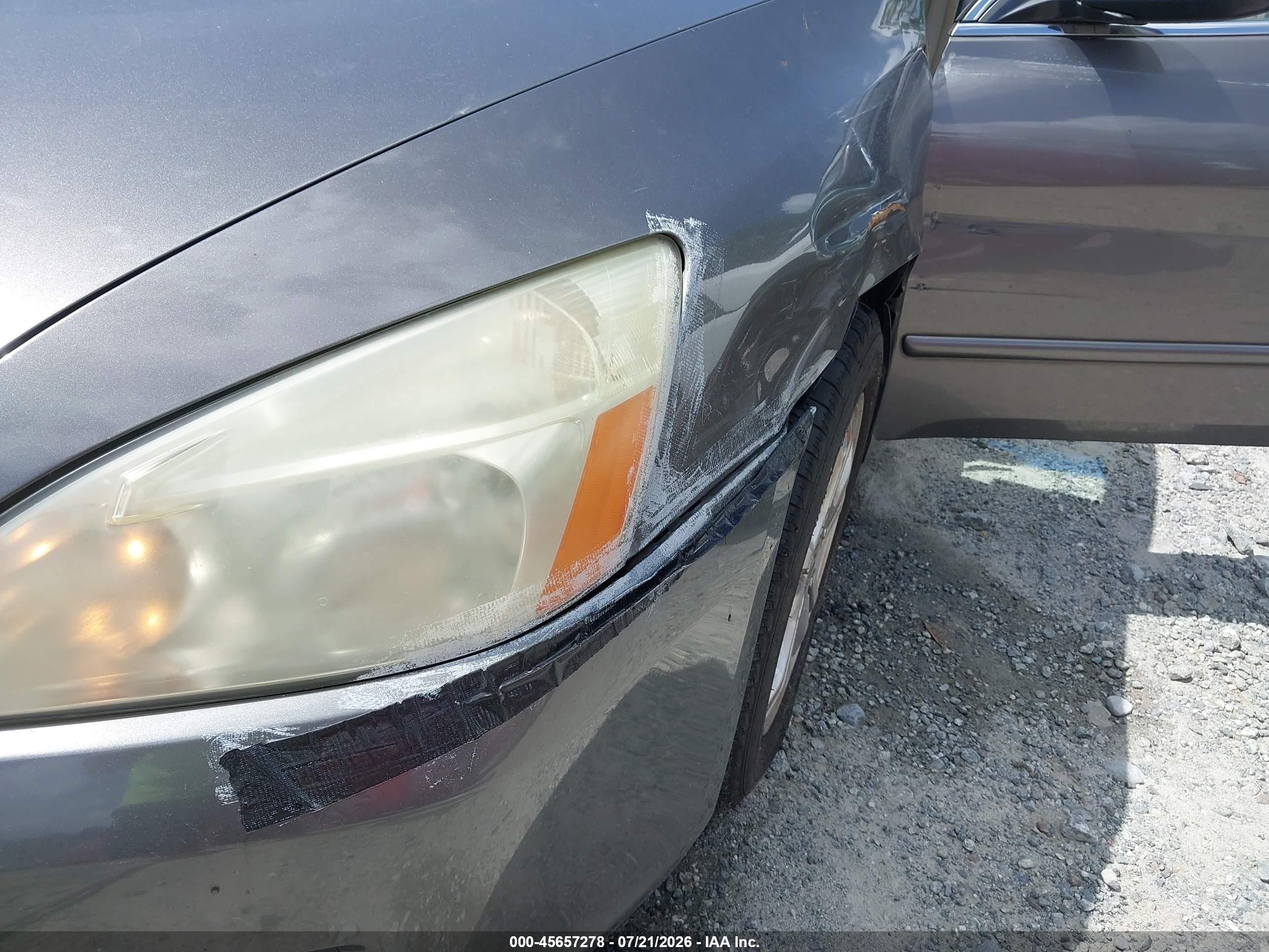 2006 Honda Accord 2.4 Ex Gray vin: 1HGCM56836A151902