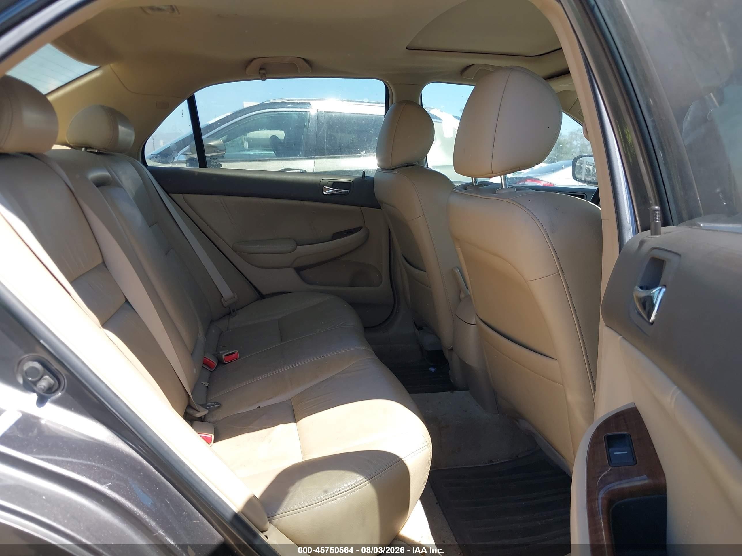 2006 Honda Accord 2.4 Ex Gray vin: 1HGCM56836A185306