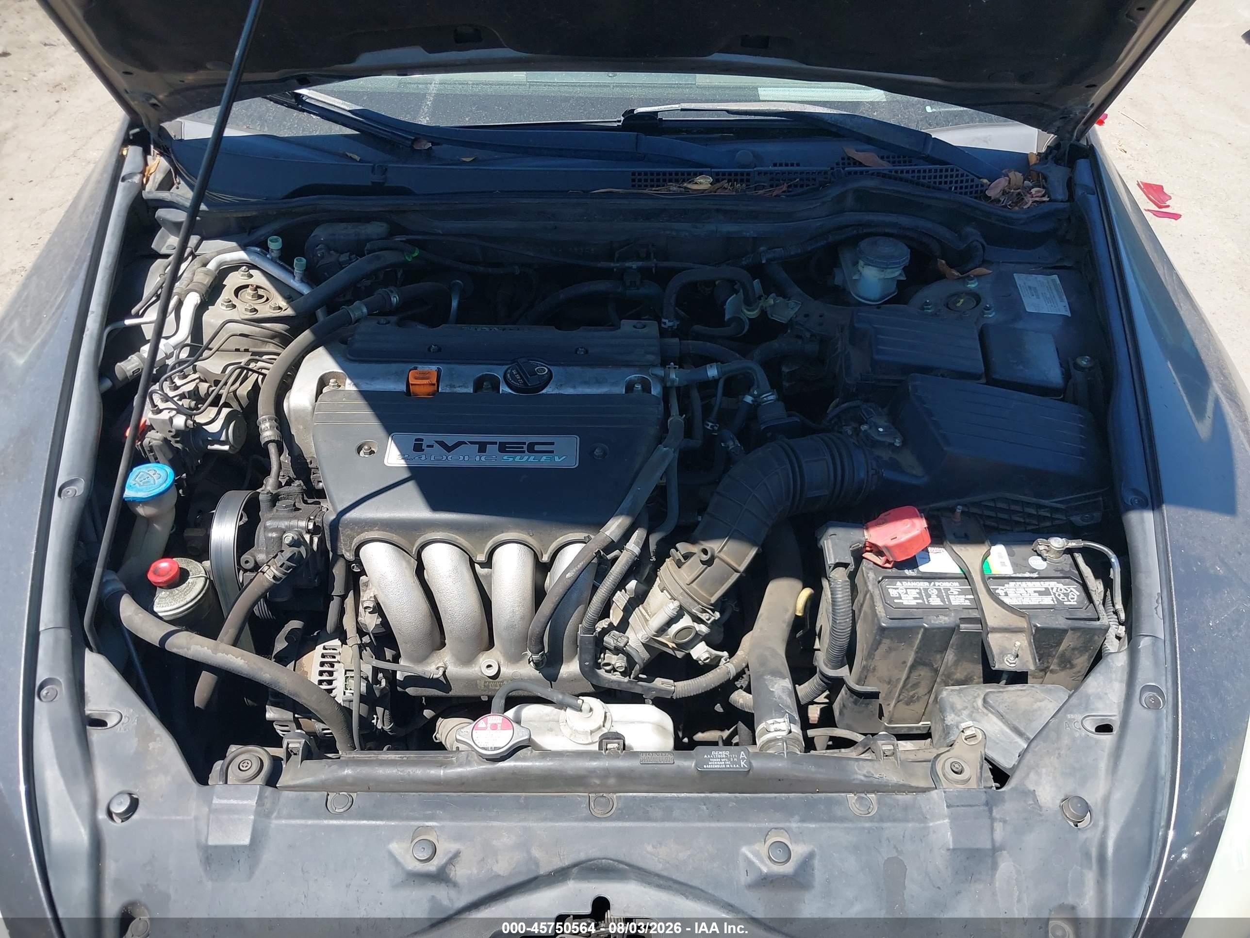 2006 Honda Accord 2.4 Ex Gray vin: 1HGCM56836A185306