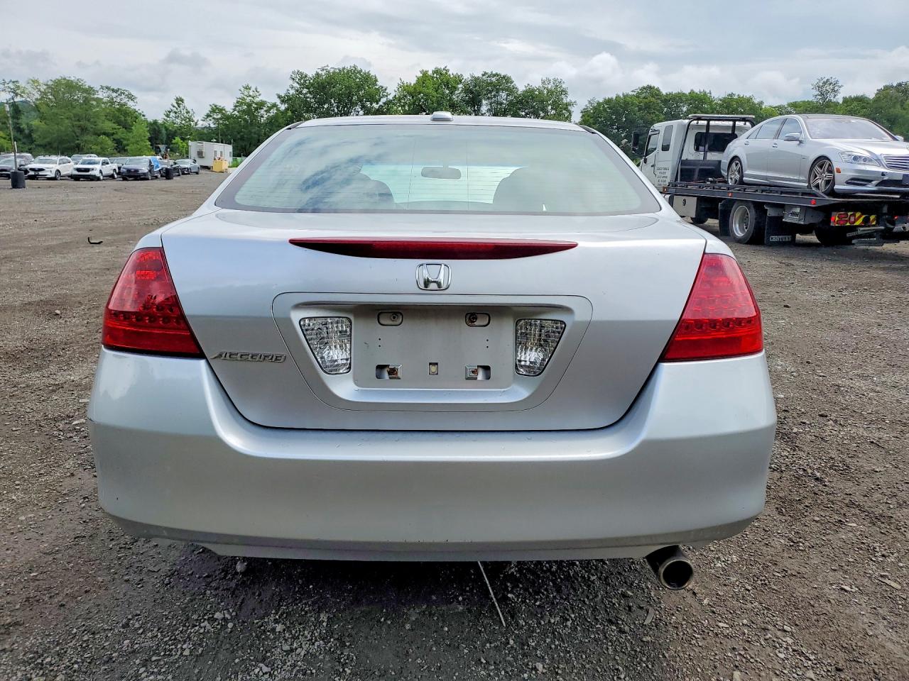 2006 Honda Accord Ex Silver vin: 1HGCM56836A185838