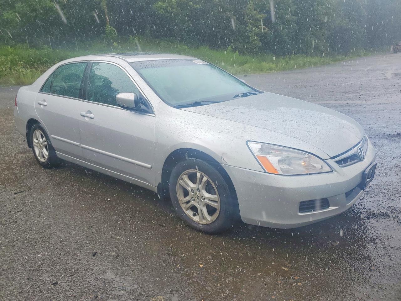 2006 Honda Accord Ex Silver vin: 1HGCM56836A185838