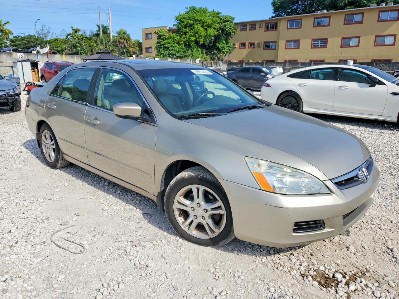 2007 Honda Accord Ex Gold vin: 1HGCM56837A028540