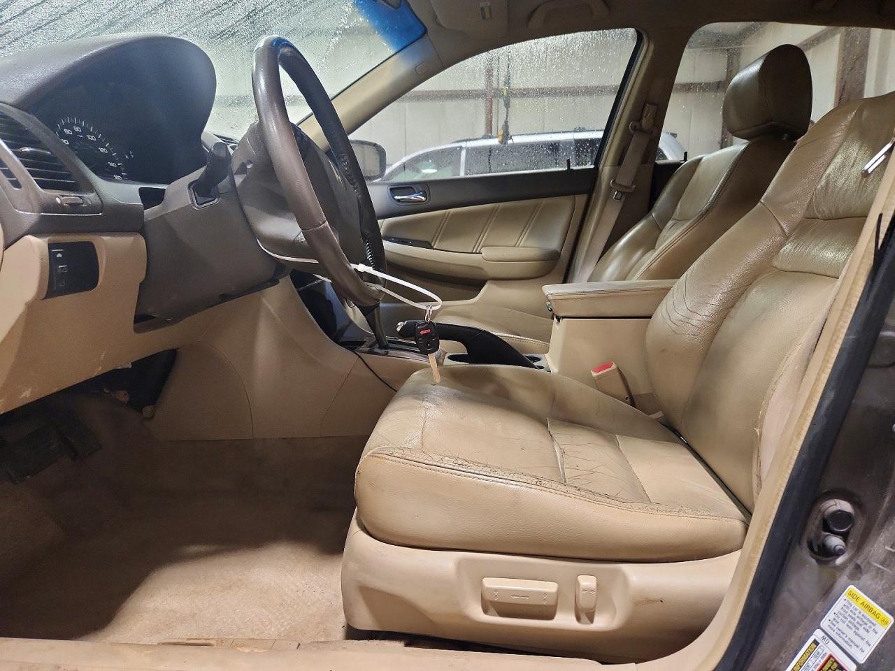 2007 Honda Accord Ex Gray vin: 1HGCM56837A031485