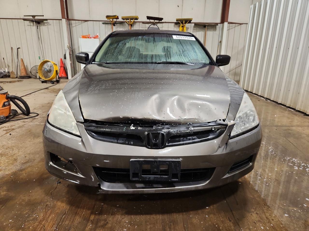 2007 Honda Accord Ex Gray vin: 1HGCM56837A031485