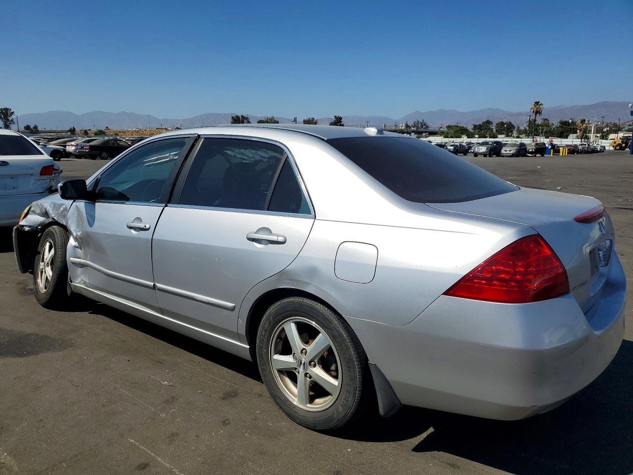 2007 Honda Accord Ex Silver vin: 1HGCM56837A032930
