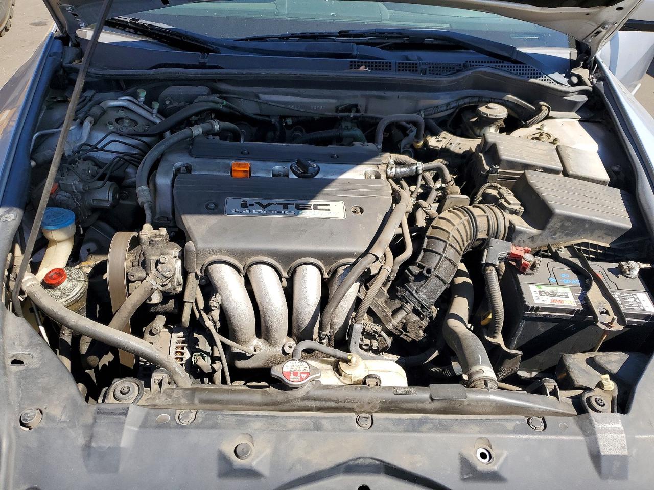 2007 Honda Accord Ex Silver vin: 1HGCM56837A032930